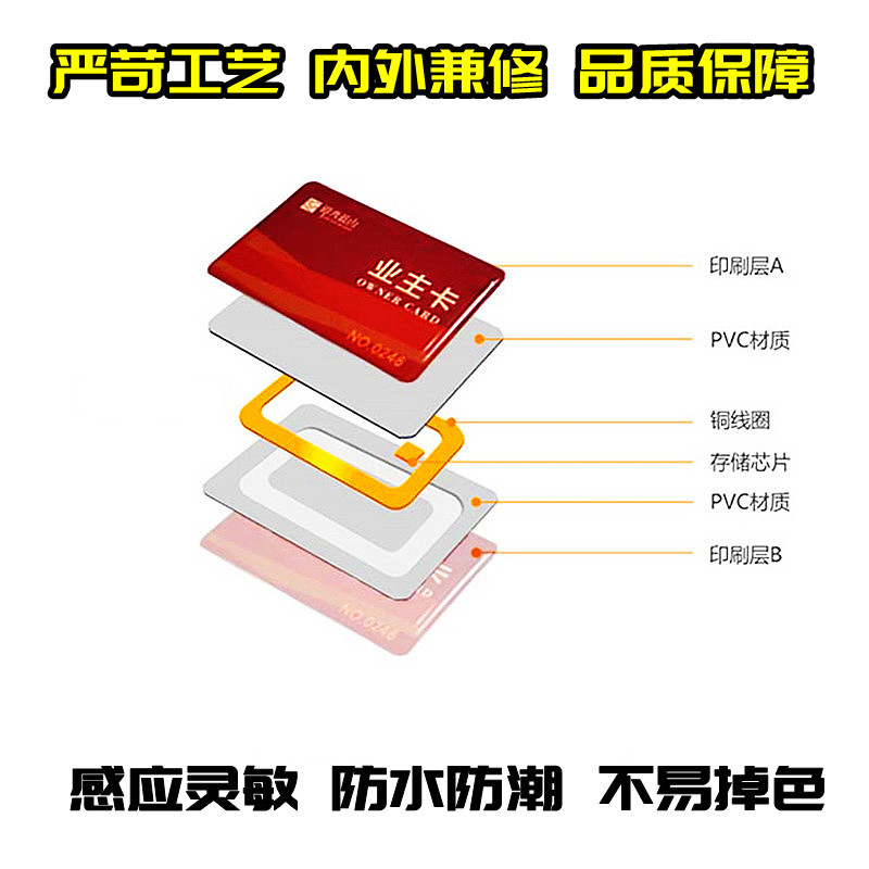 低频滴胶卡