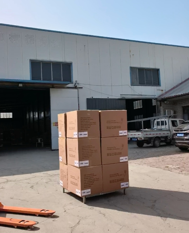 The company employees are shipping the goods