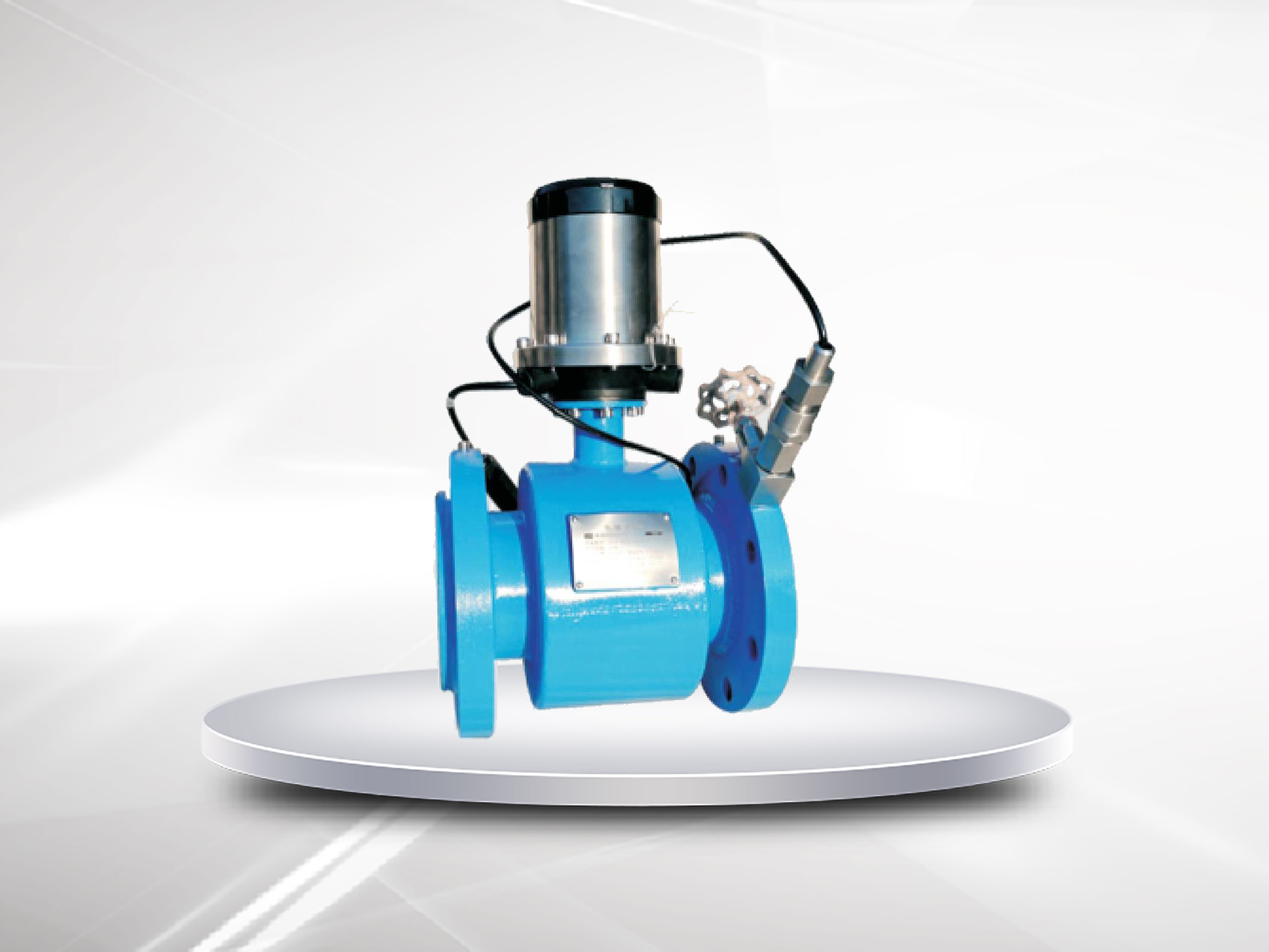 带压力测量锂电池供电电磁水表