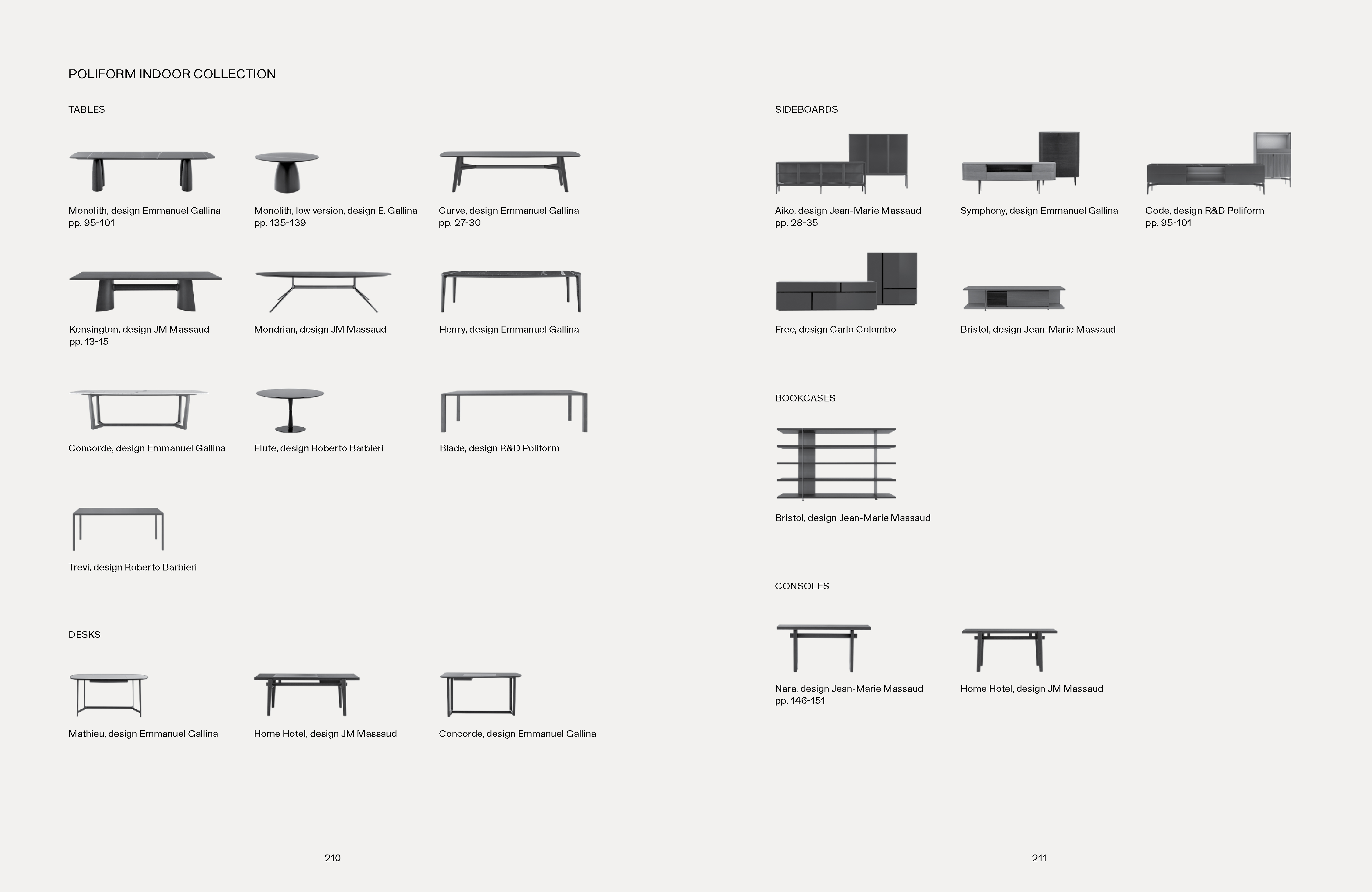 POLIFORM INDOOR COLLECTION