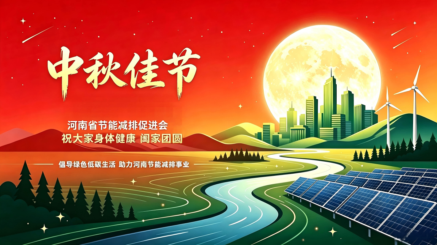 河南省节能减排促进会中秋祝福1