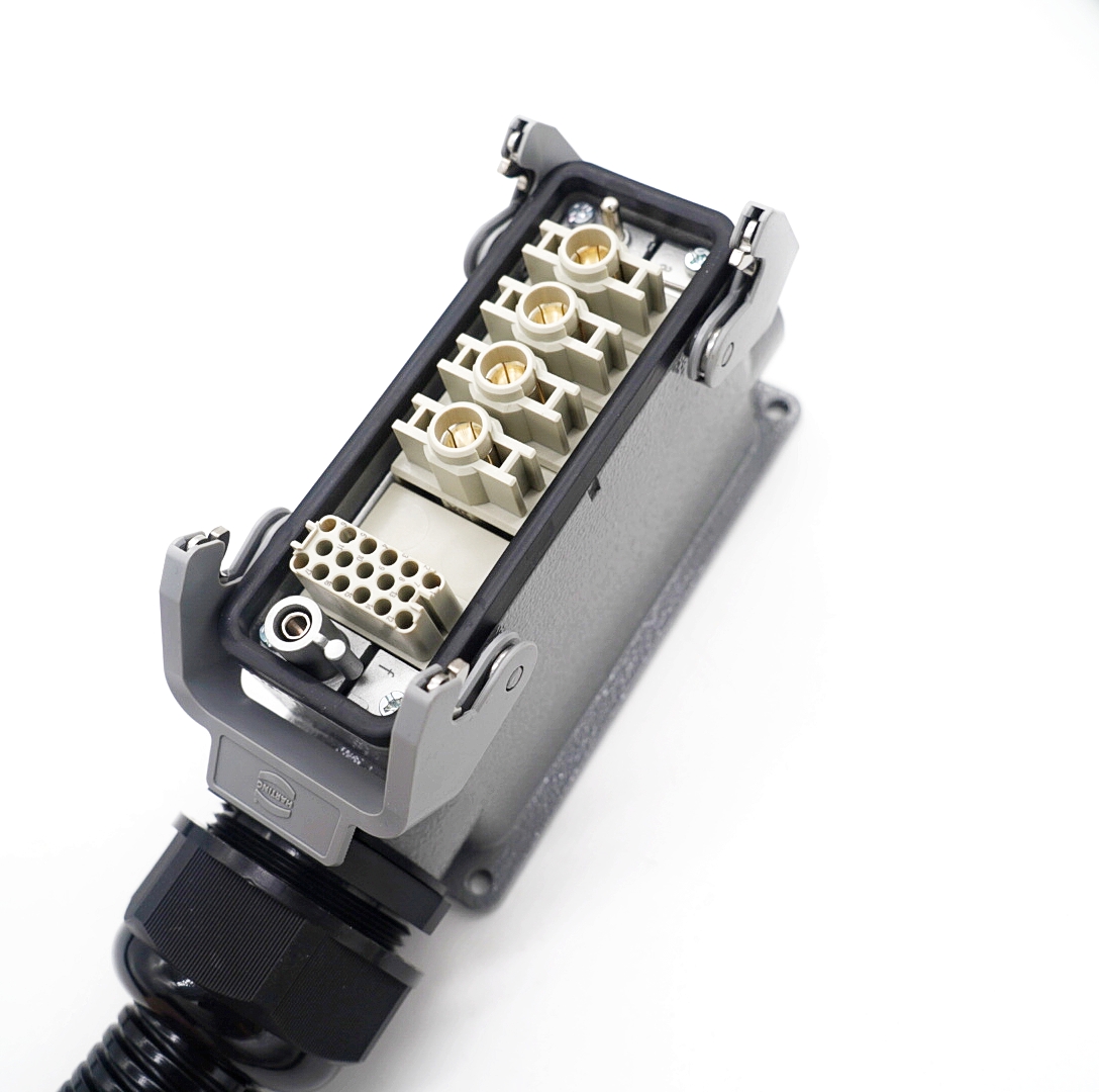 定制重载连接器对环形端子硅胶线定制重载电源线