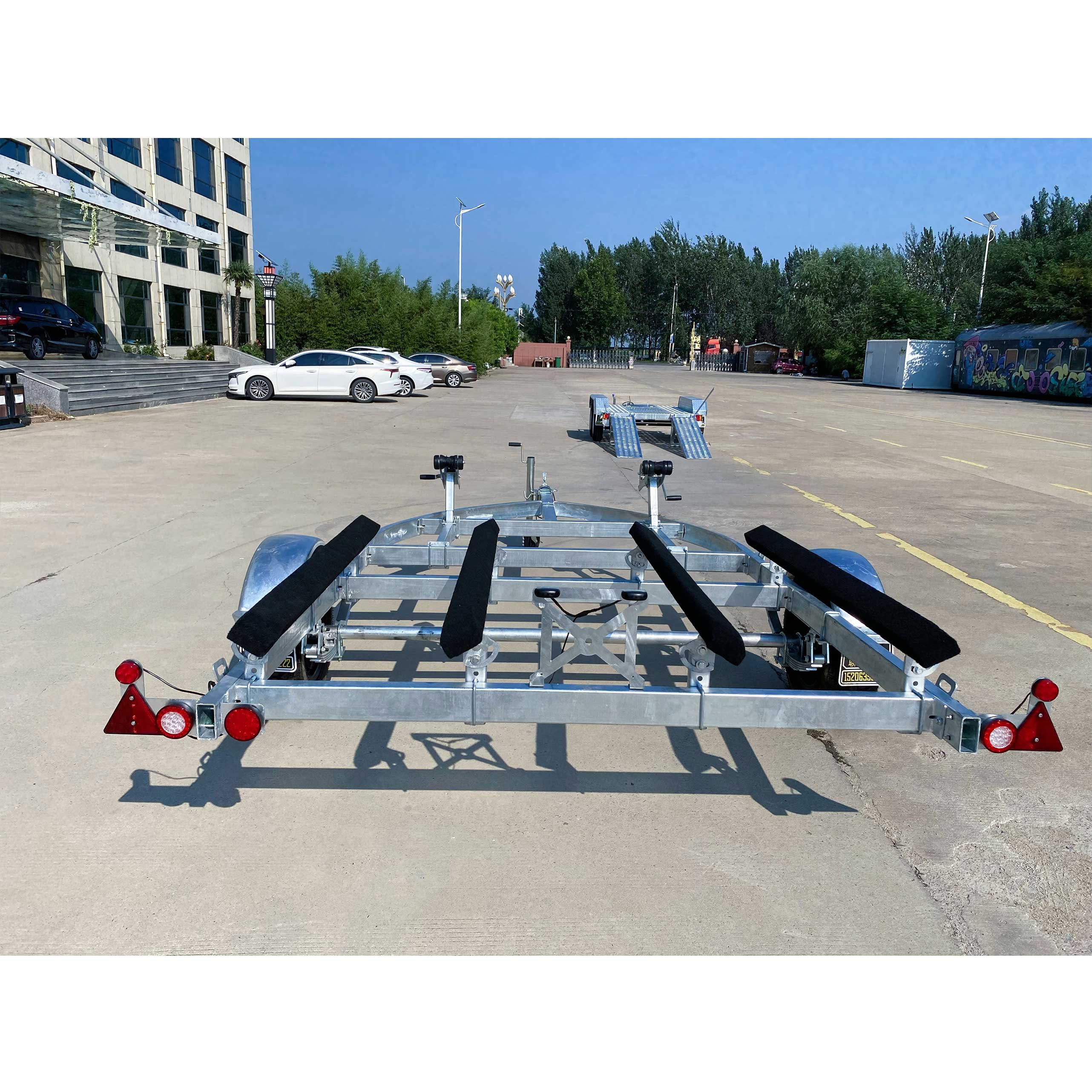 Double boat&Jetski trailer