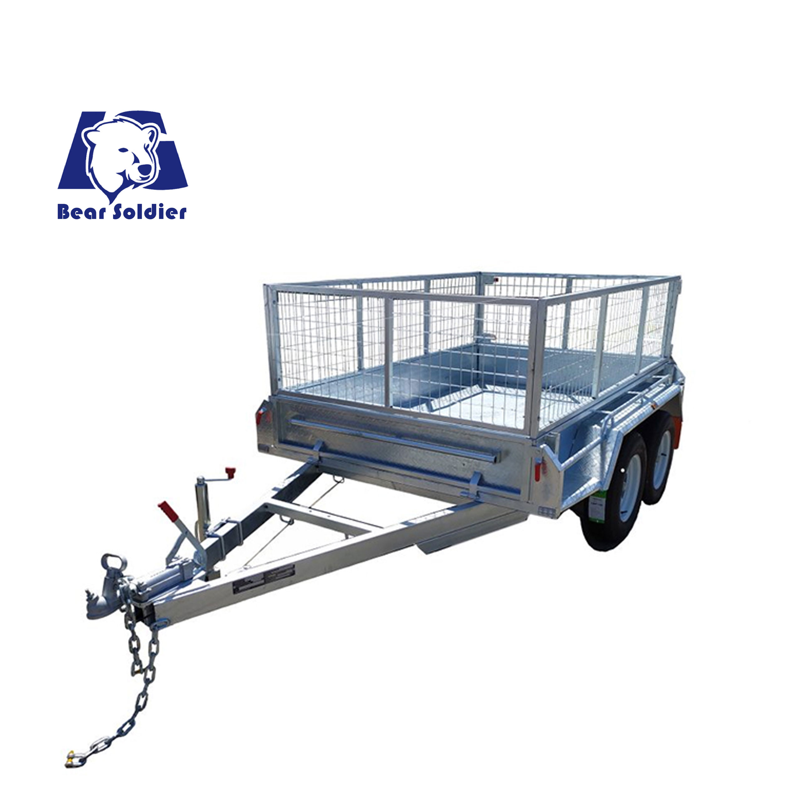 8x5 Premium Double Axle Hot-Dip Galvanised Tilting Box Trailer 2000kgATM