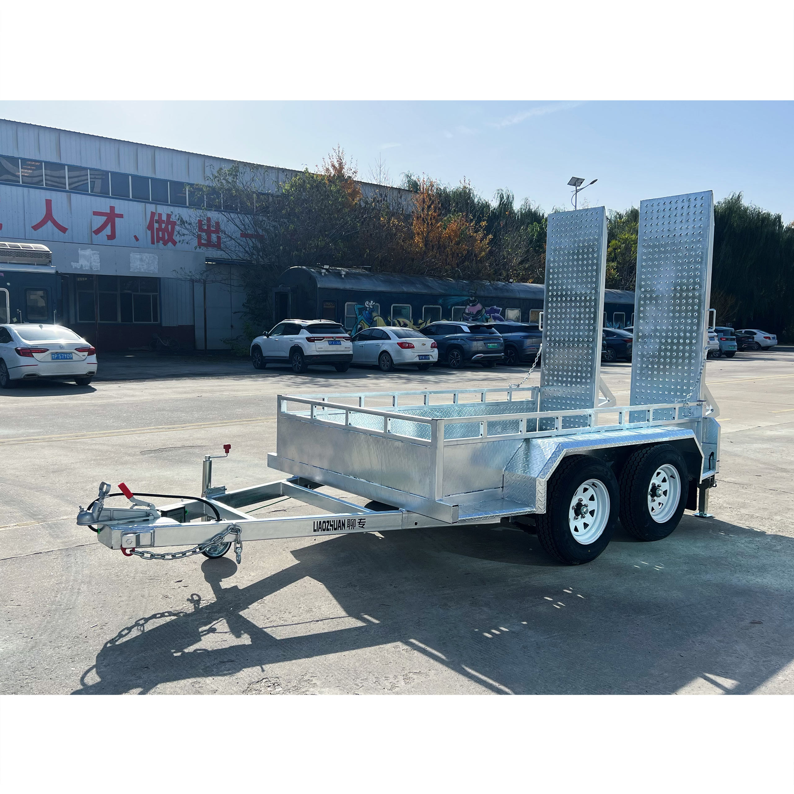 9*5 Scissor-type lift trailer ATM3500kg