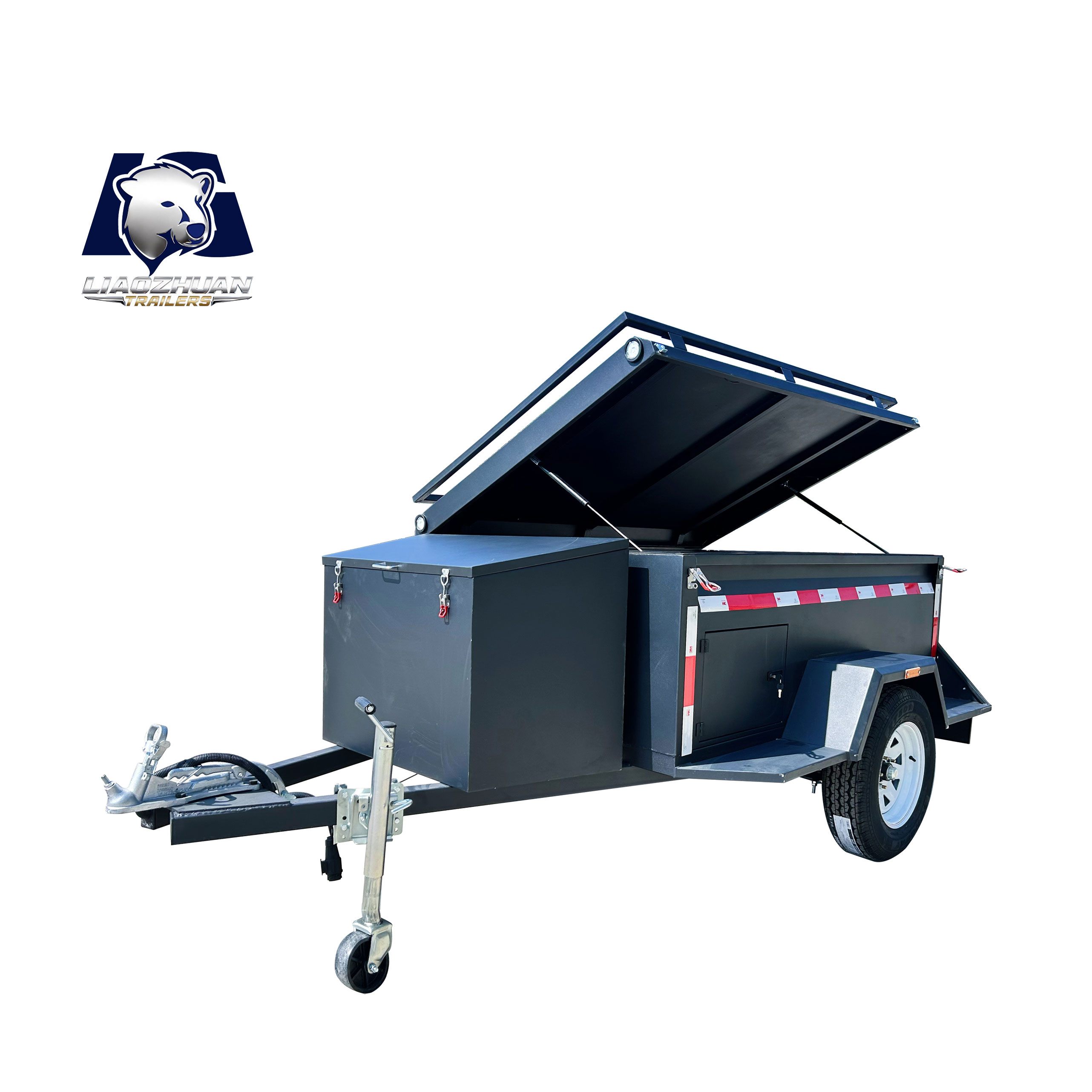 Single-axle camping trailer