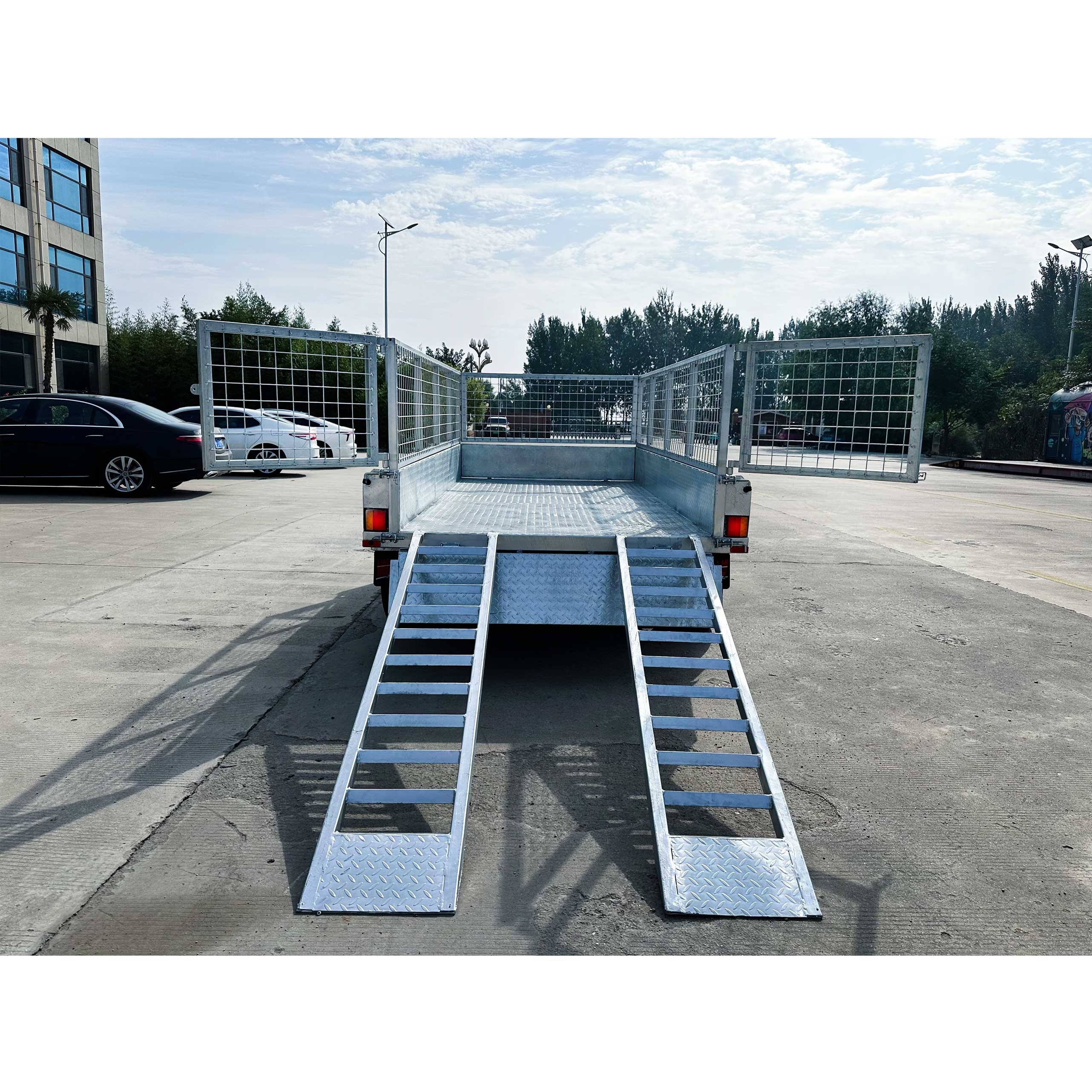 10x5 Hydraulic Tipper Galvanised Box Trailer 3200kg ATM (Electric Brake)