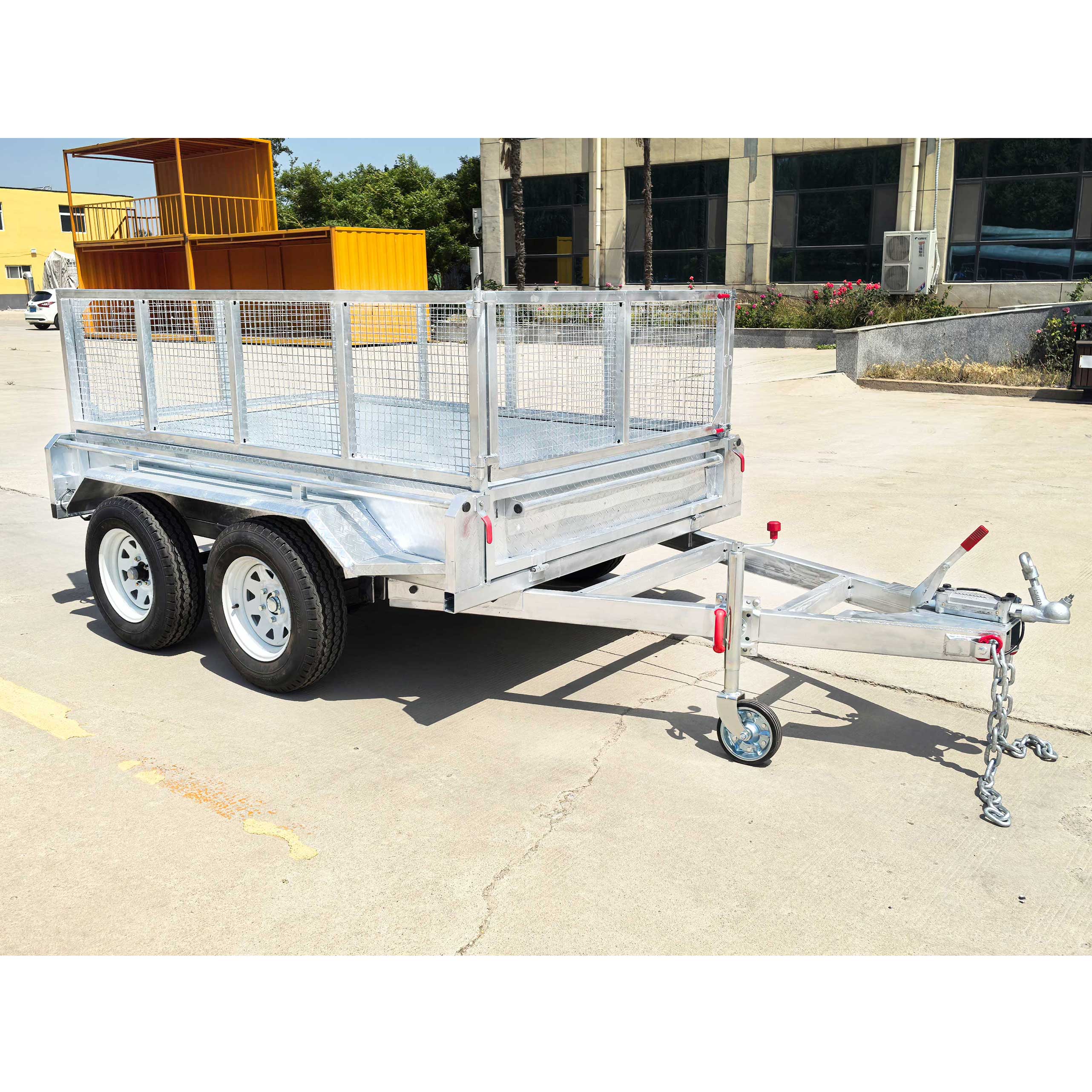 8x5 Premium Double Axle Hot-Dip Galvanised Tilting Box Trailer 2000kgATM
