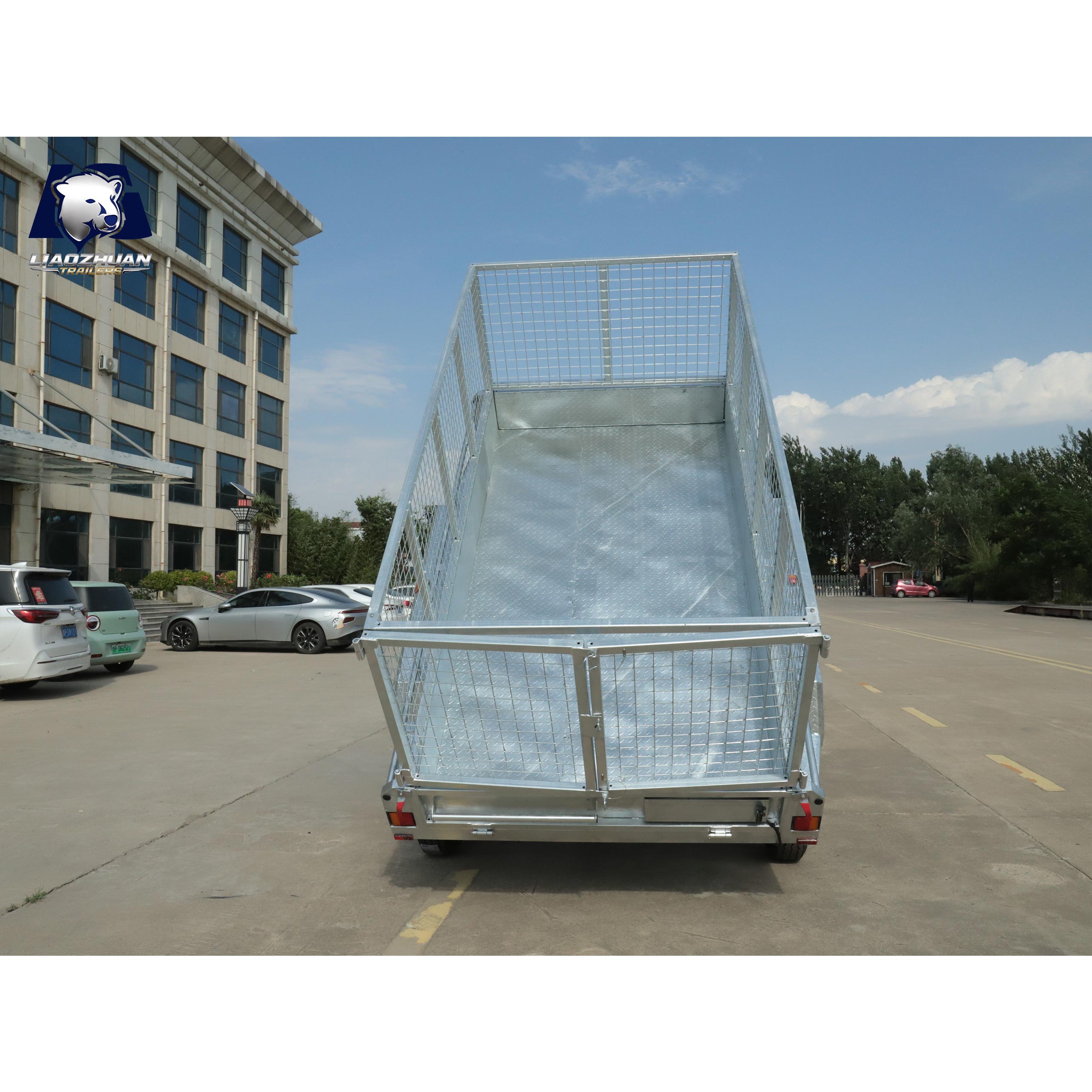 10x5 Hydraulic Tipper Galvanised Trailer 3500kg ATM (Electric Brake)