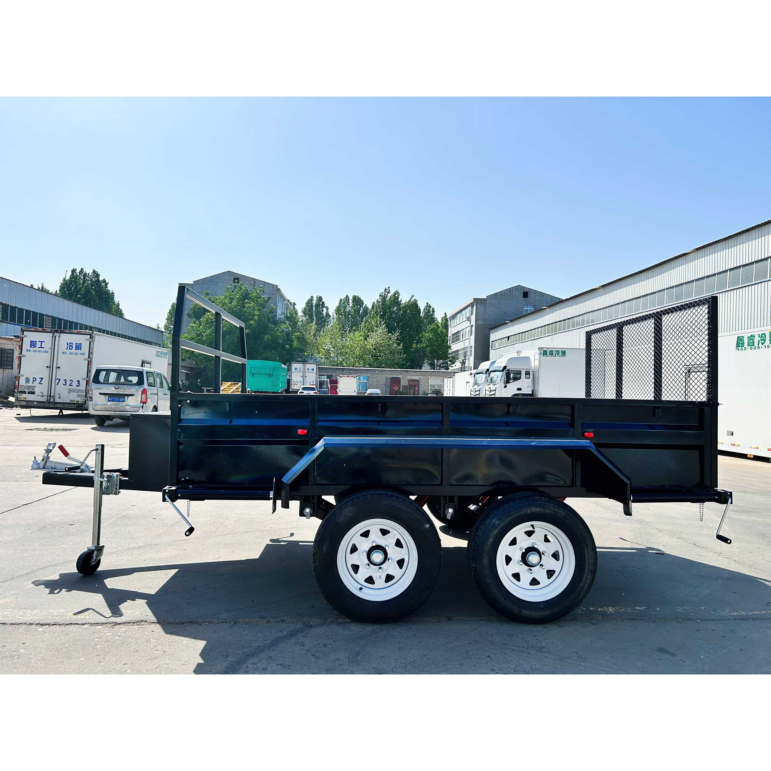 Multifunctional utility trailer
