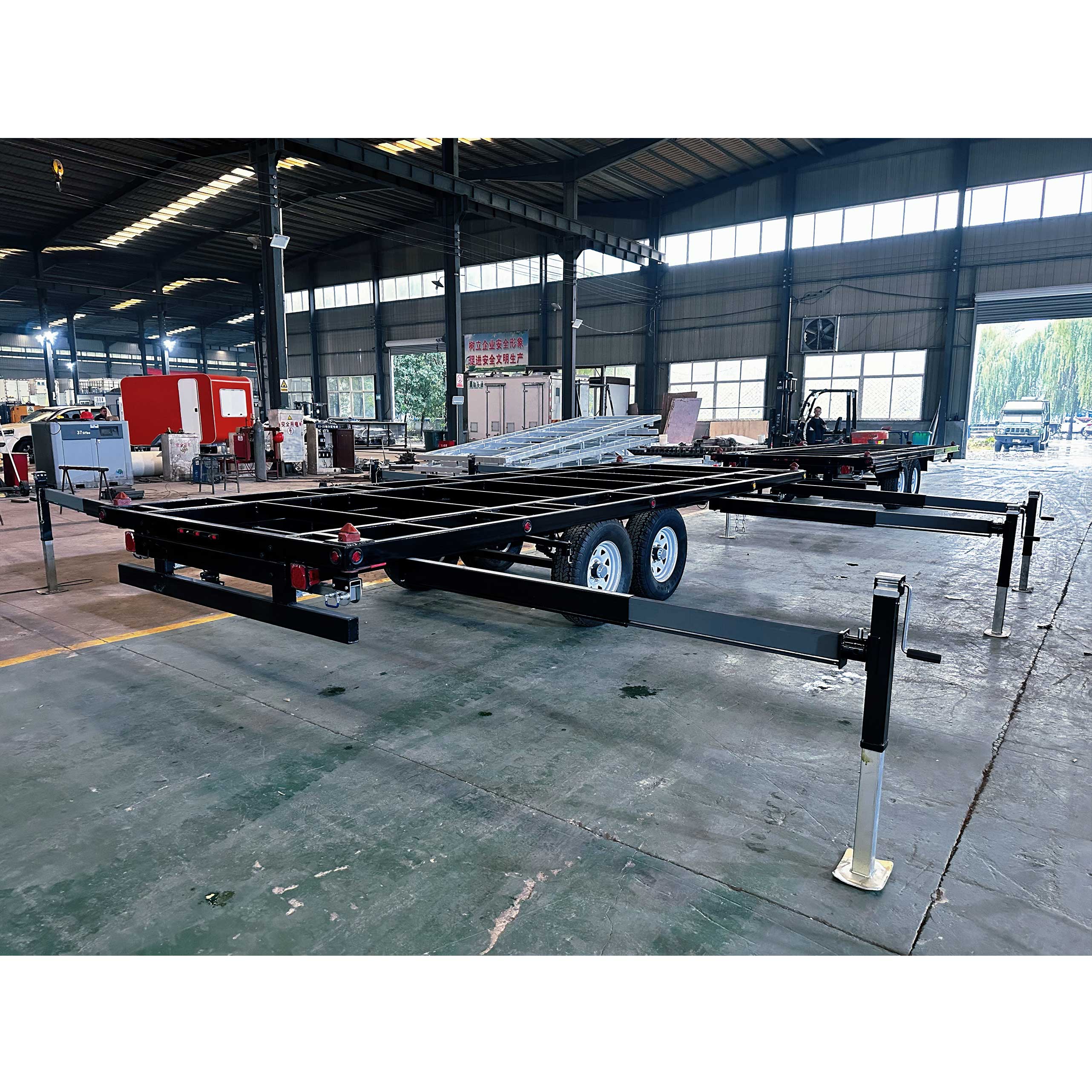 Expandable housing container trailer ATM5500kg export to the US
