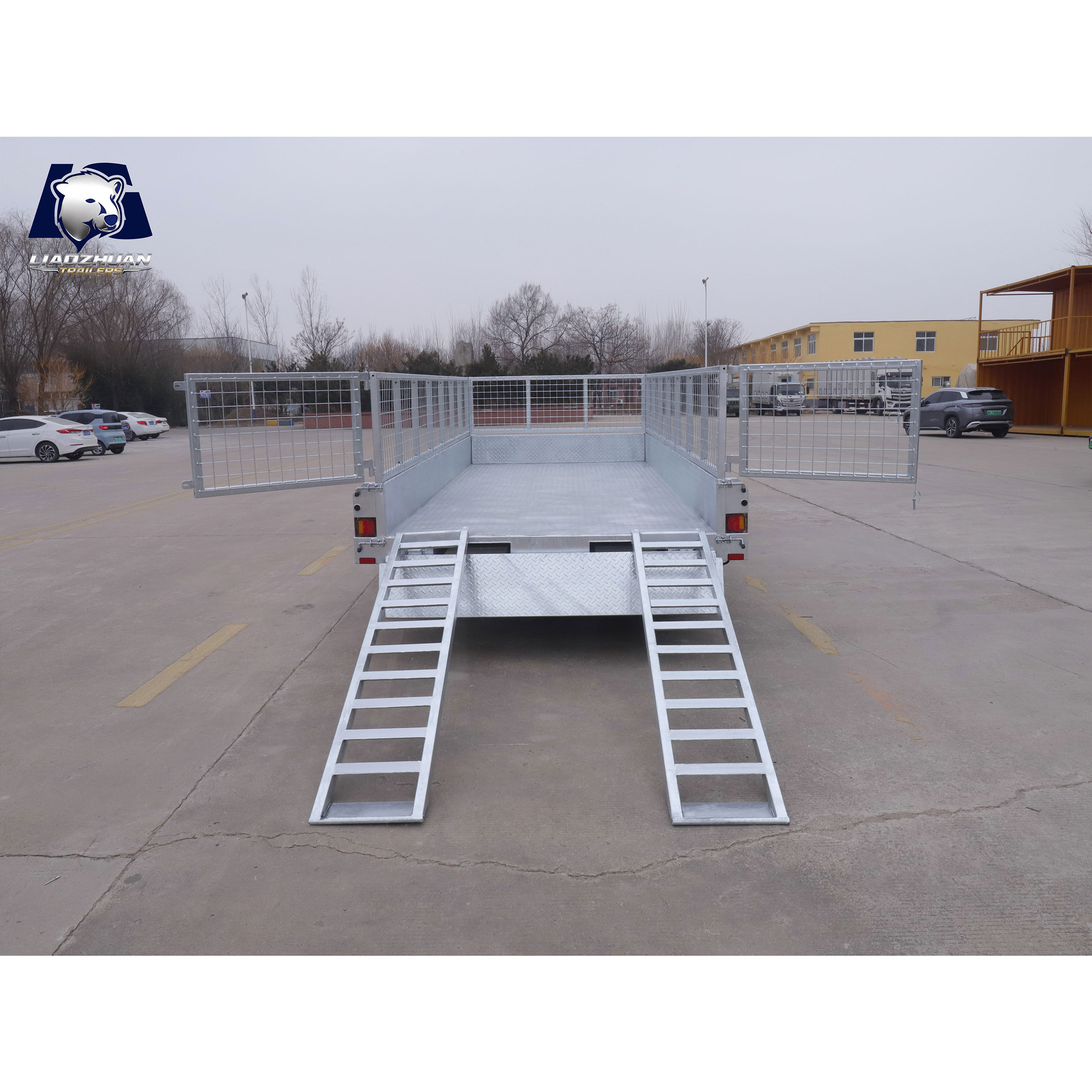 14x6 Hydraulic Tipper Galvanised Box Trailer 3500kg ATM (Electric Brake)