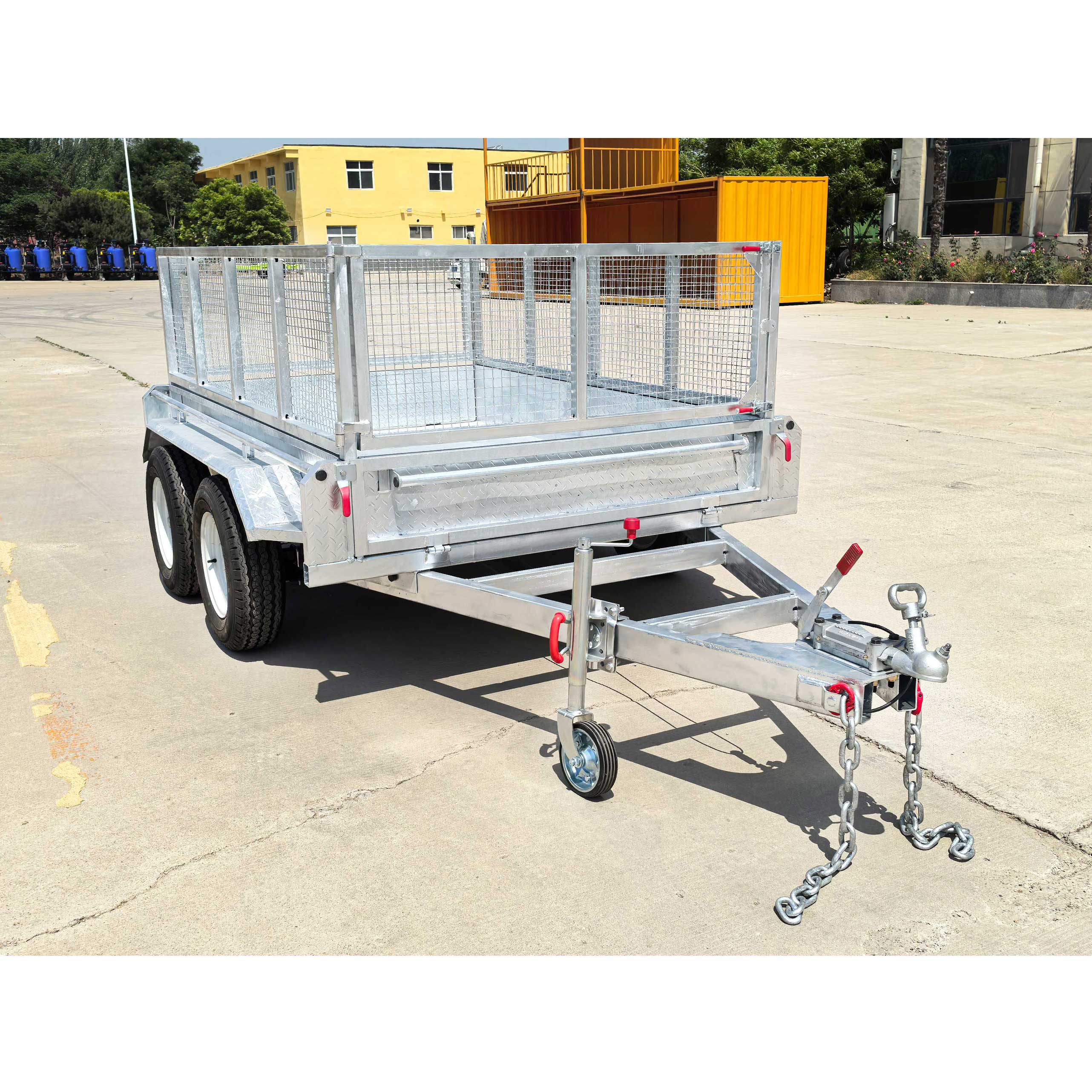 8x5 Premium Double Axle Hot-Dip Galvanised Tilting Box Trailer 2000kgATM