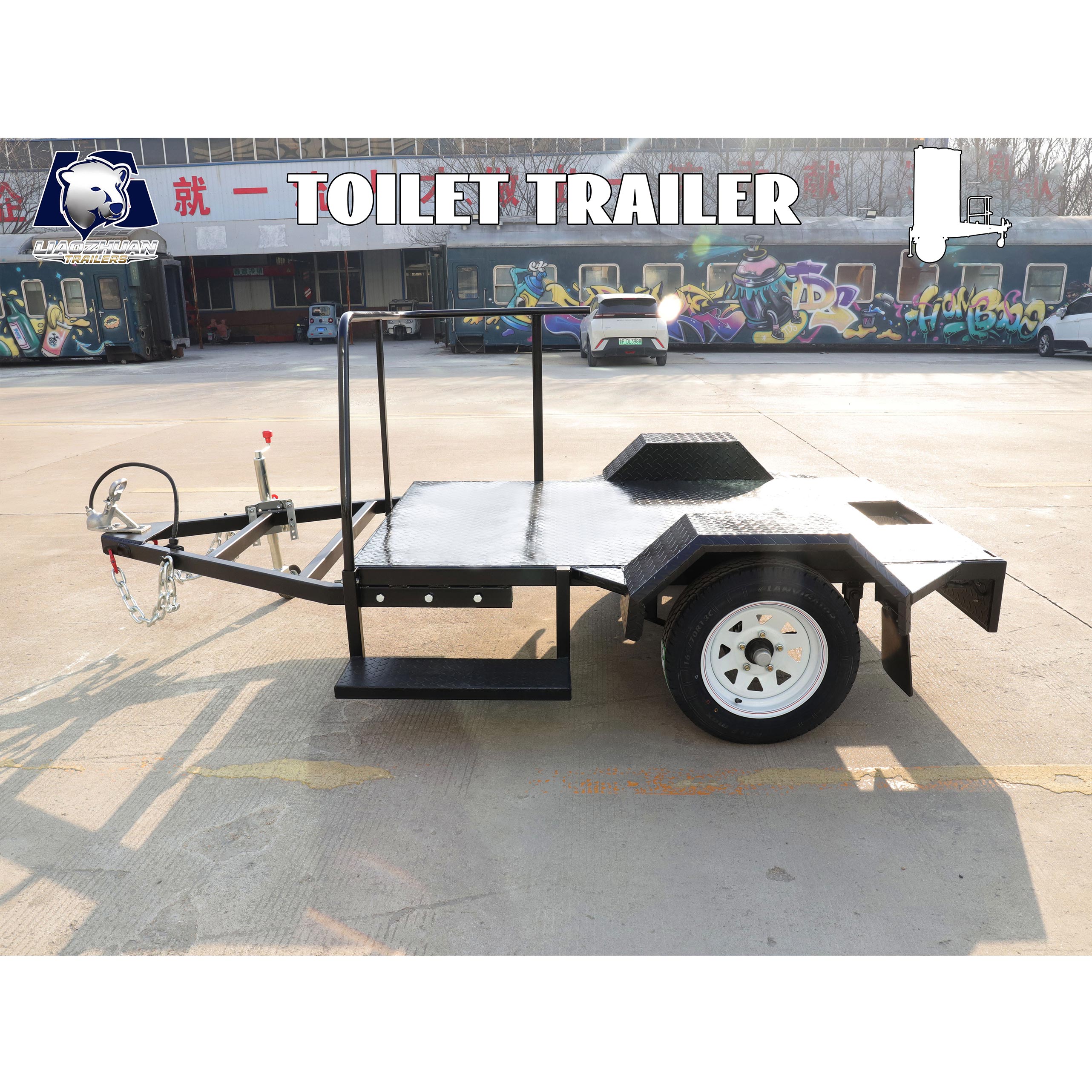 Toilet trailer