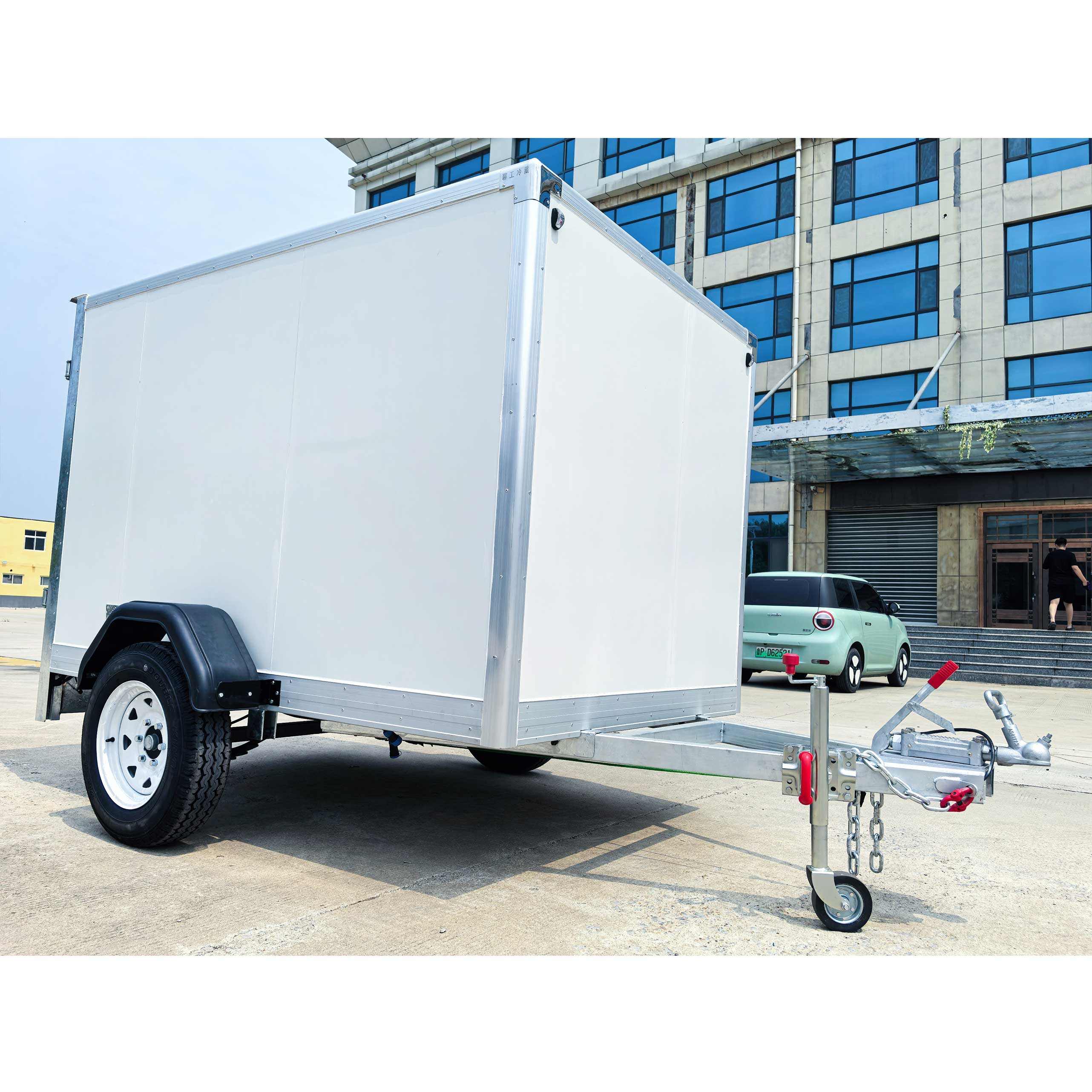 New Zealand standard single-axle box-type trailer