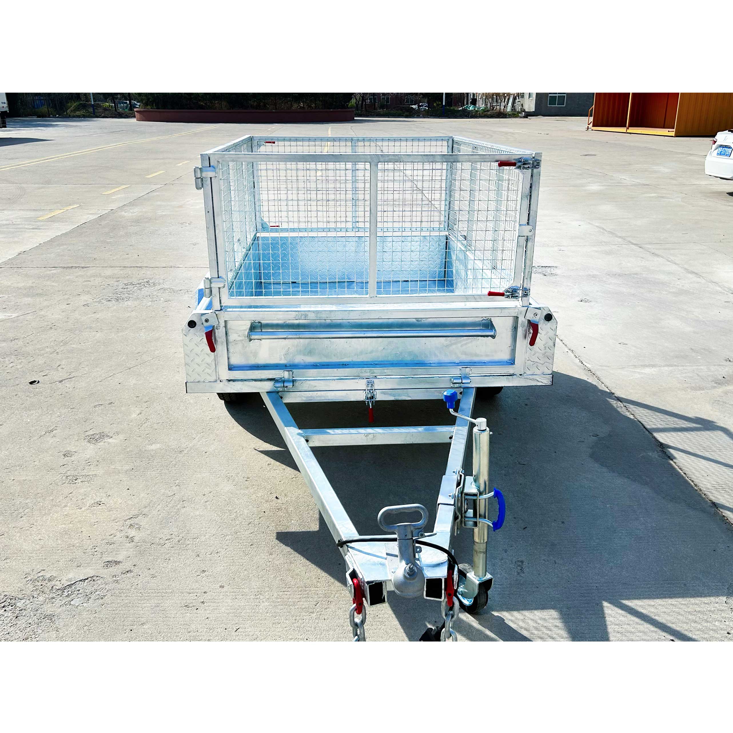 8x5 Premium Single Axle Hot-Dip Galvanised Tilting Box Trailer 750kg ATM