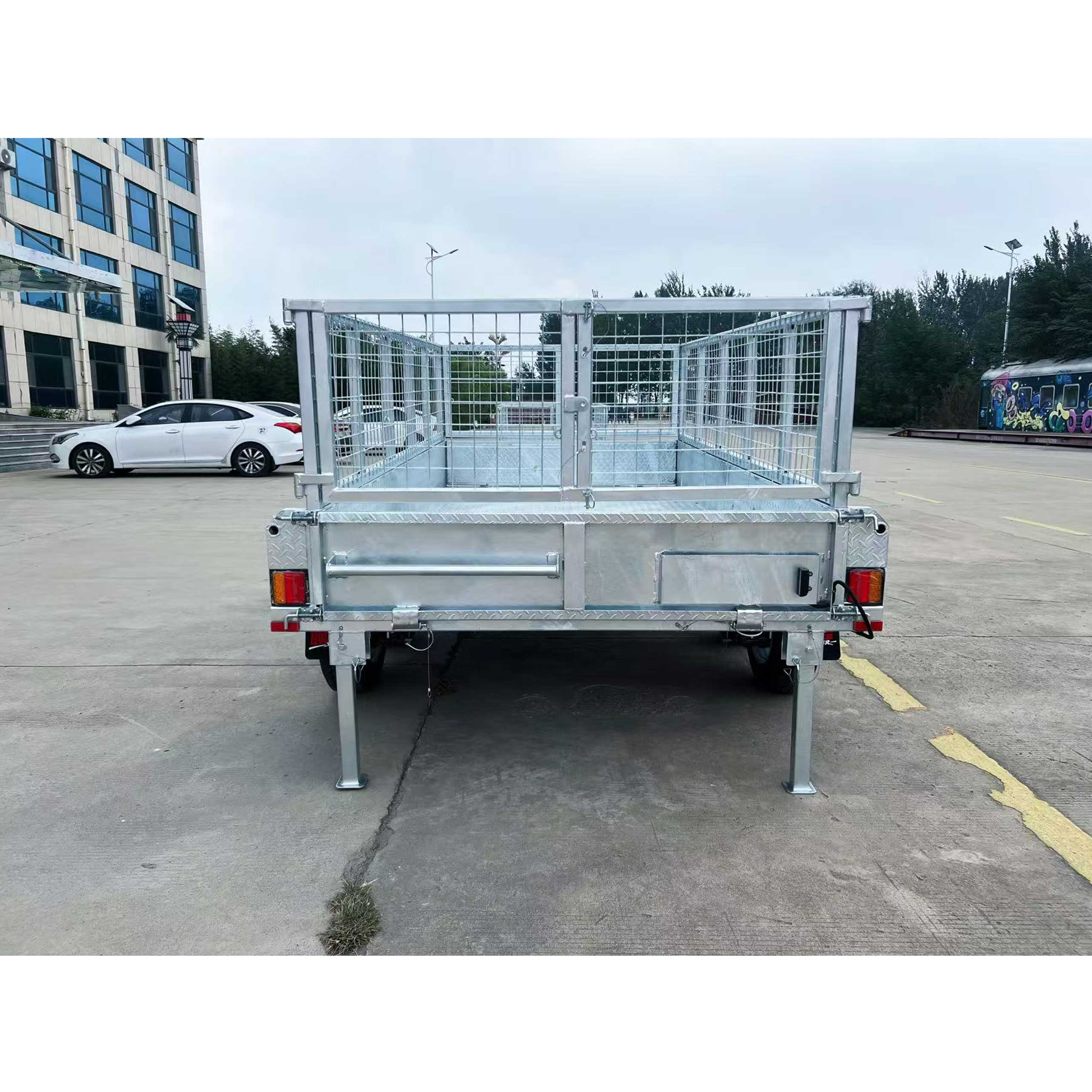8x5 Hydraulic Tipper Galvanised Box Trailer 3500kg ATM (Electric Brake)