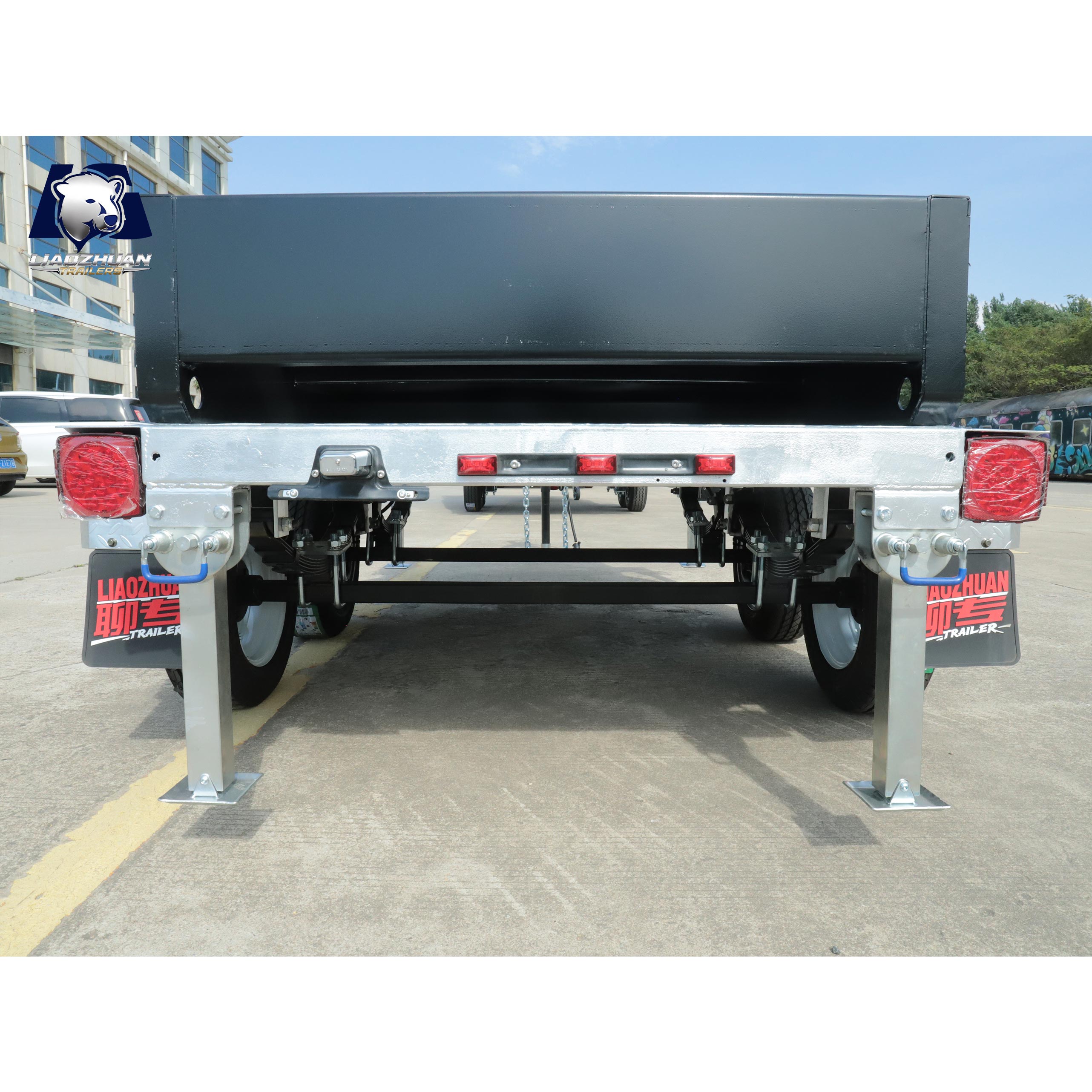 Dual-axis generator trailer ATM2000kg