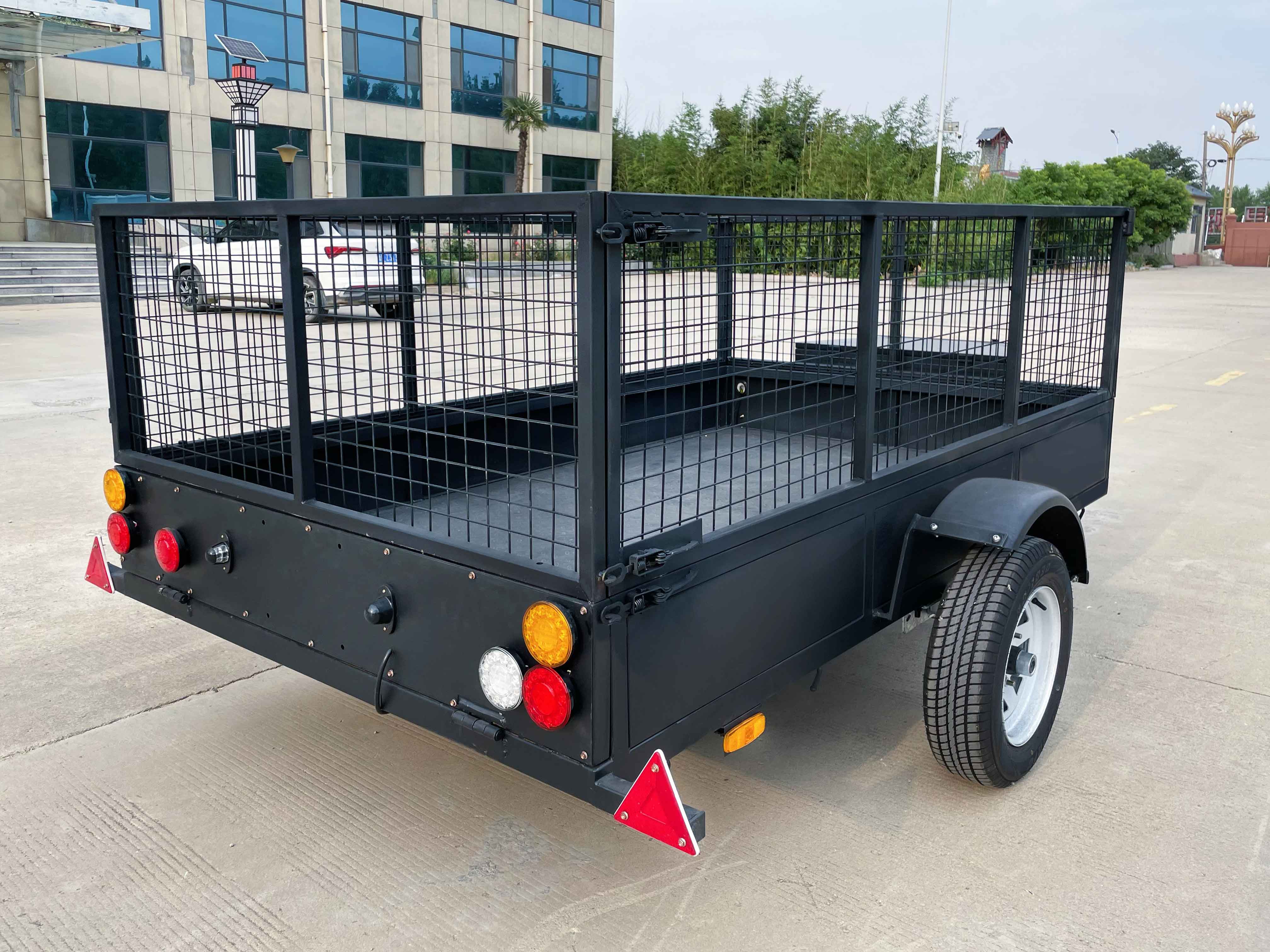 8x5 Premium Single Axle Hot-Dip Galvanised Box Trailer 1400kg ATM