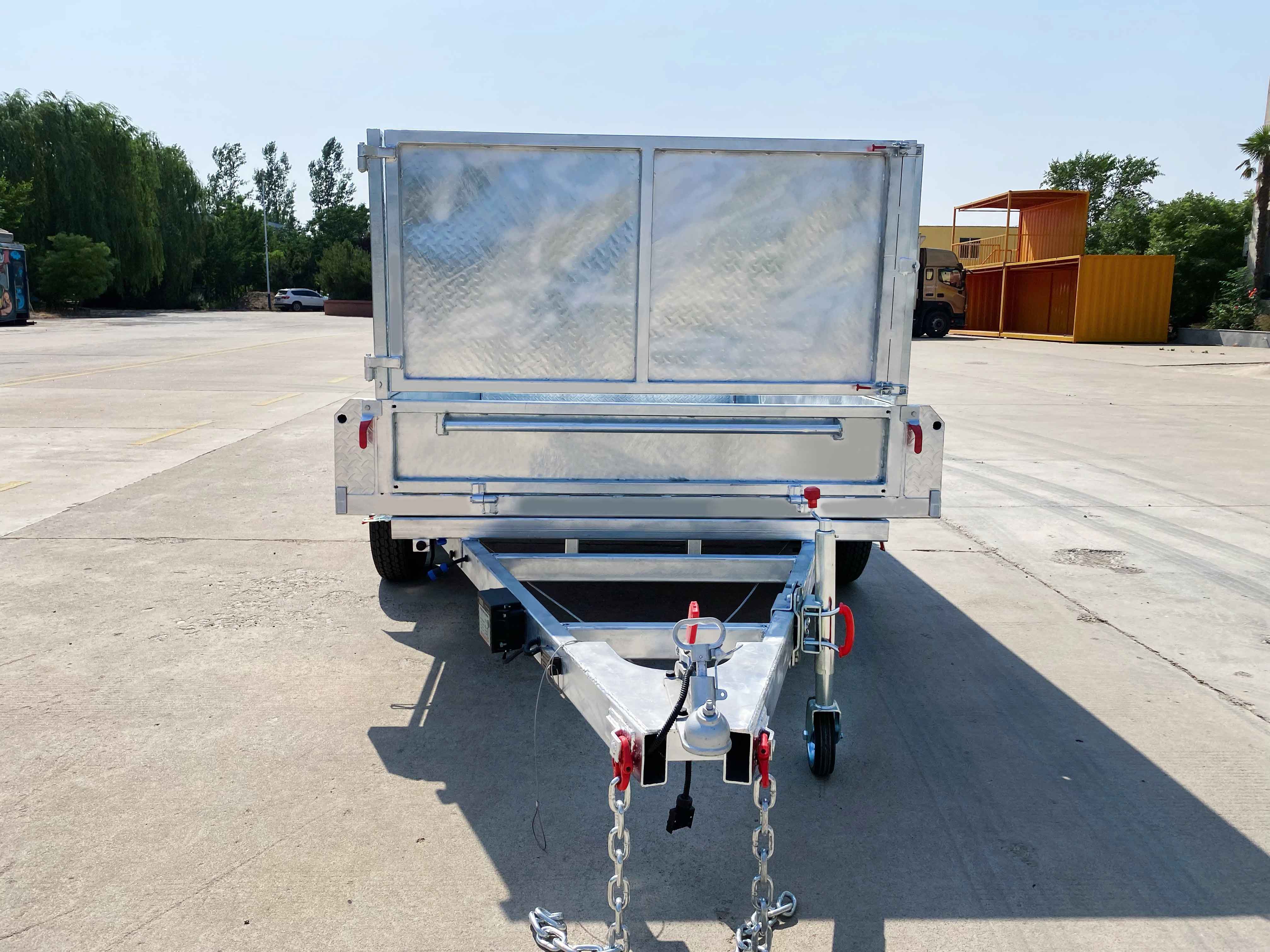 Two-axle series box trailer