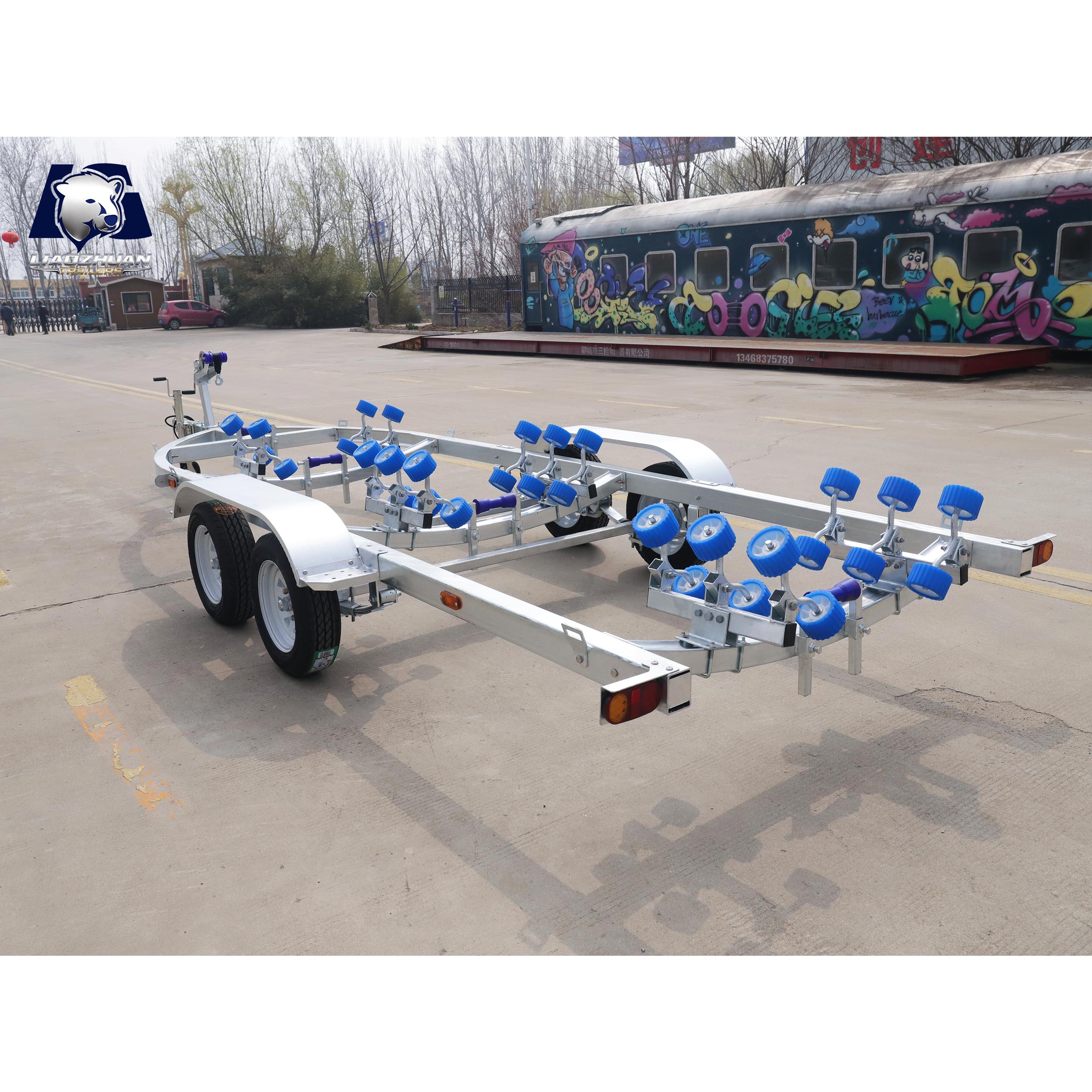 Double axis Boat & Jetski  trailer ATM1500kg