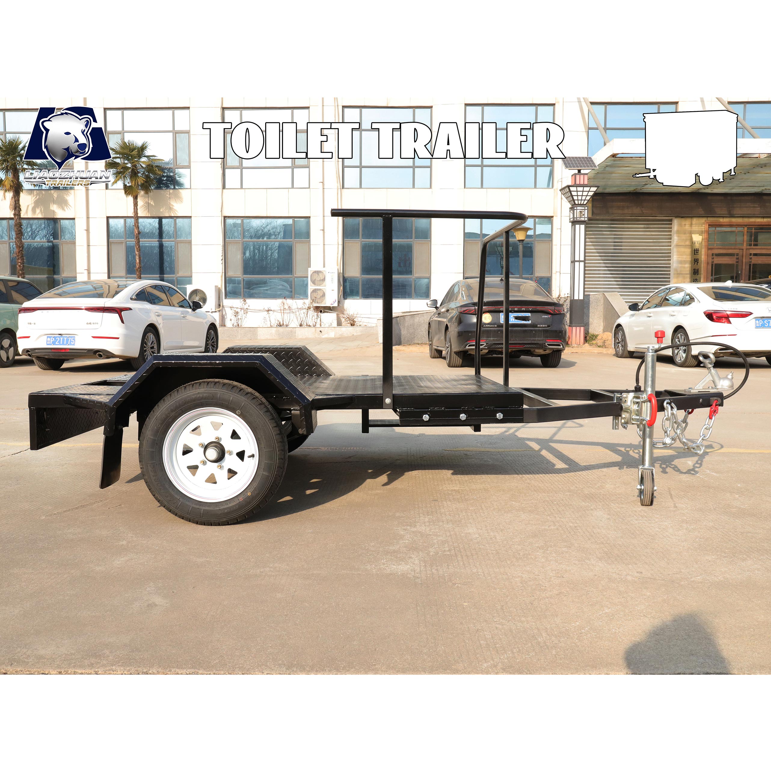 Toilet trailer