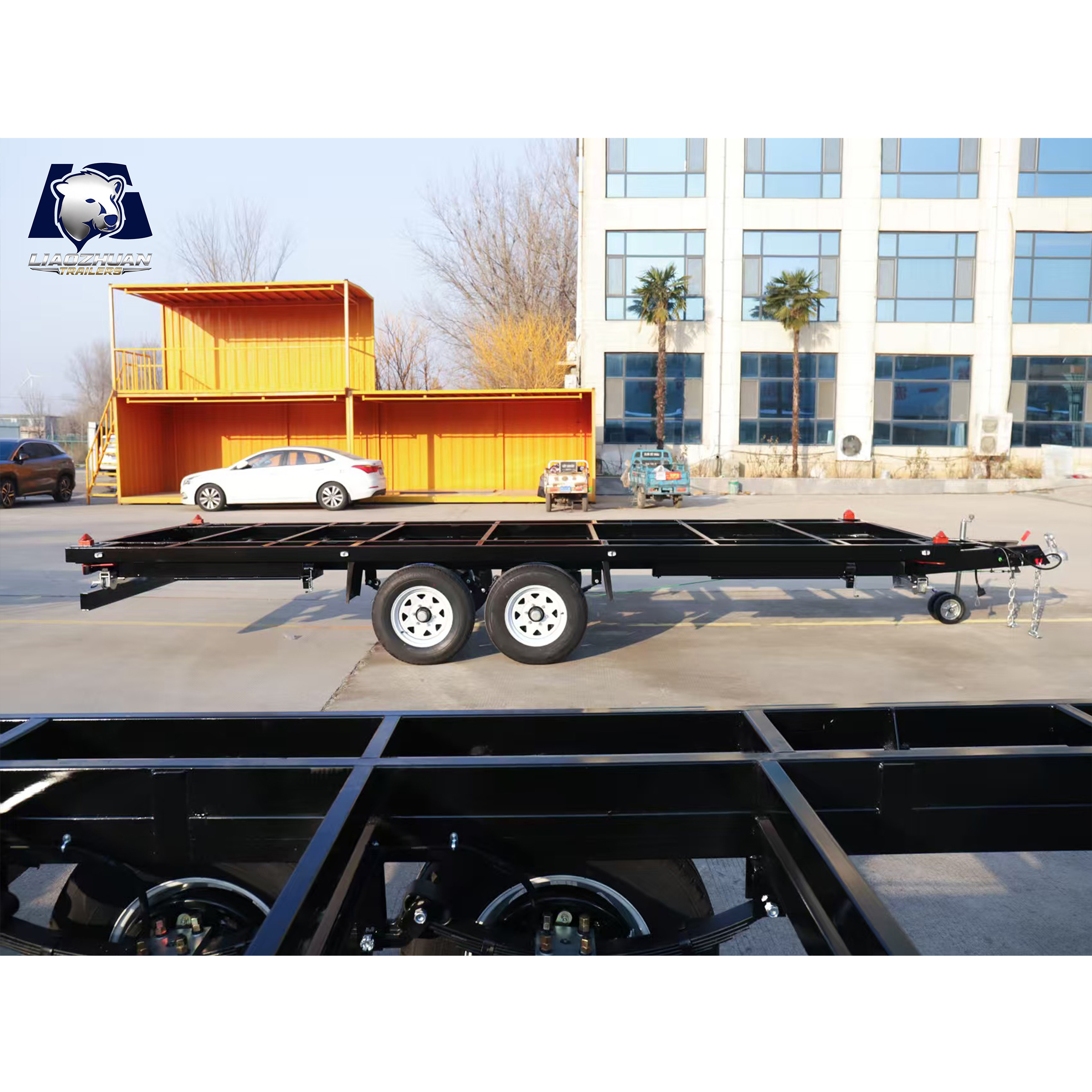 20Ft Expanding Tiny House trailer