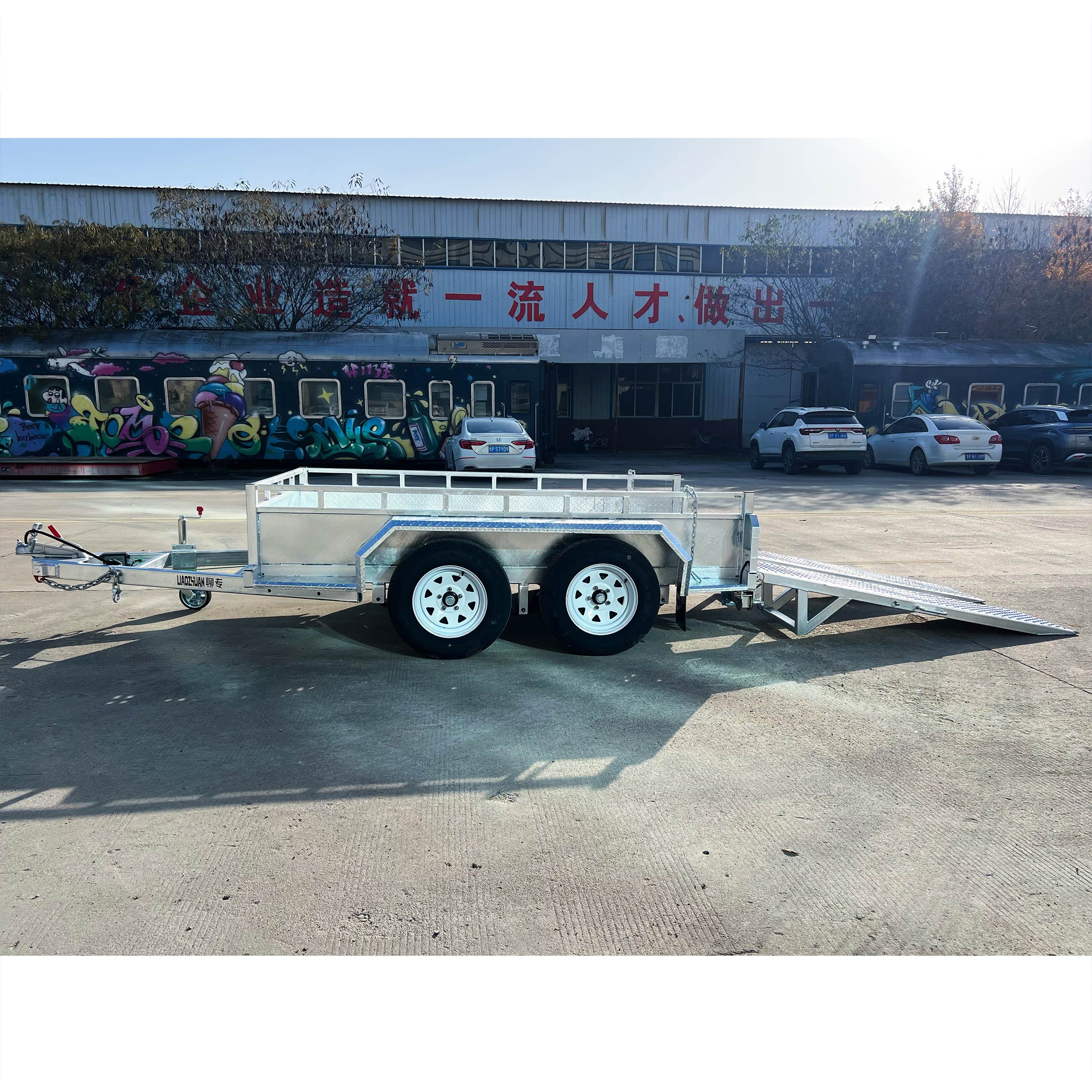 9*5 Scissor-type lift trailer ATM3500kg