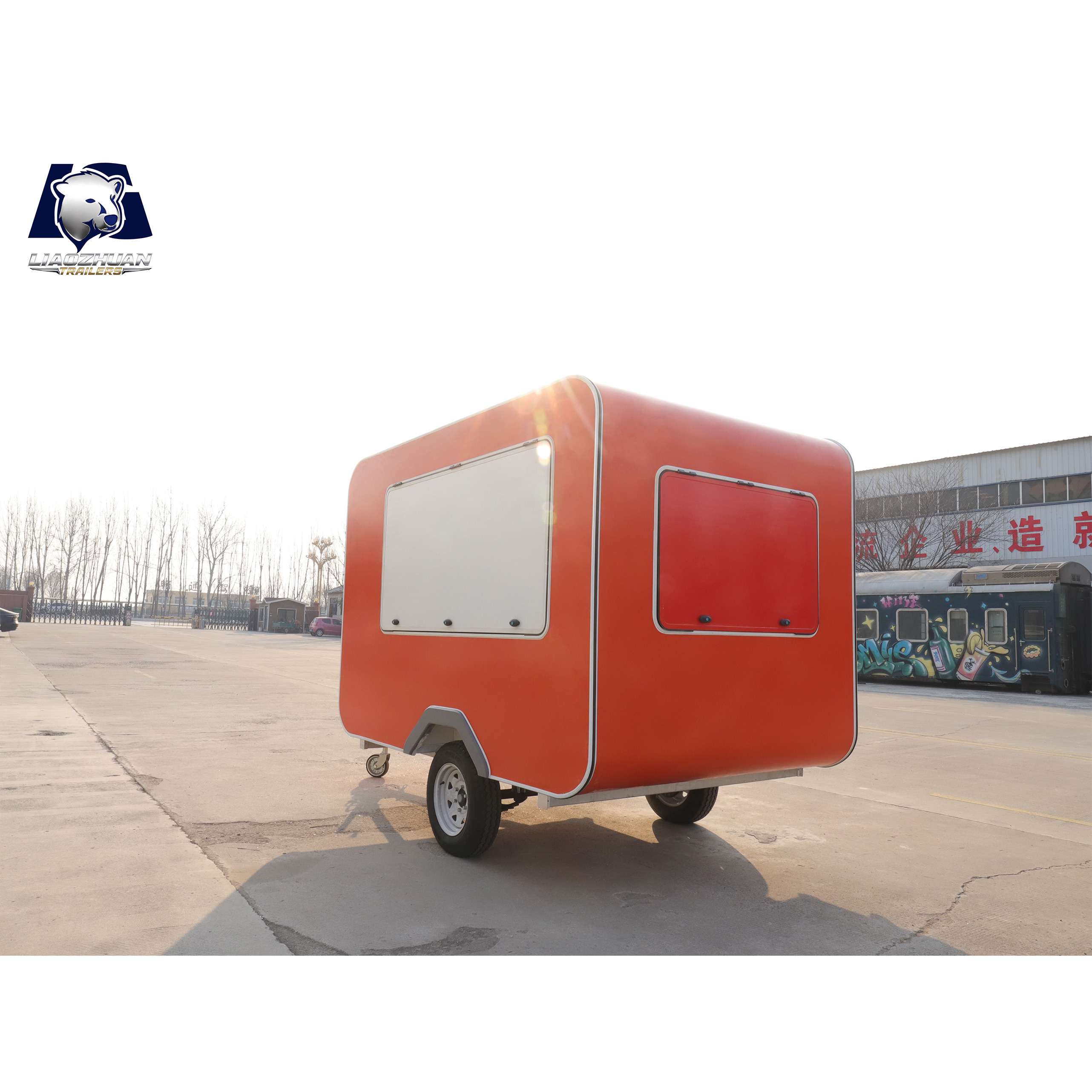 Food Trailer Single-axis