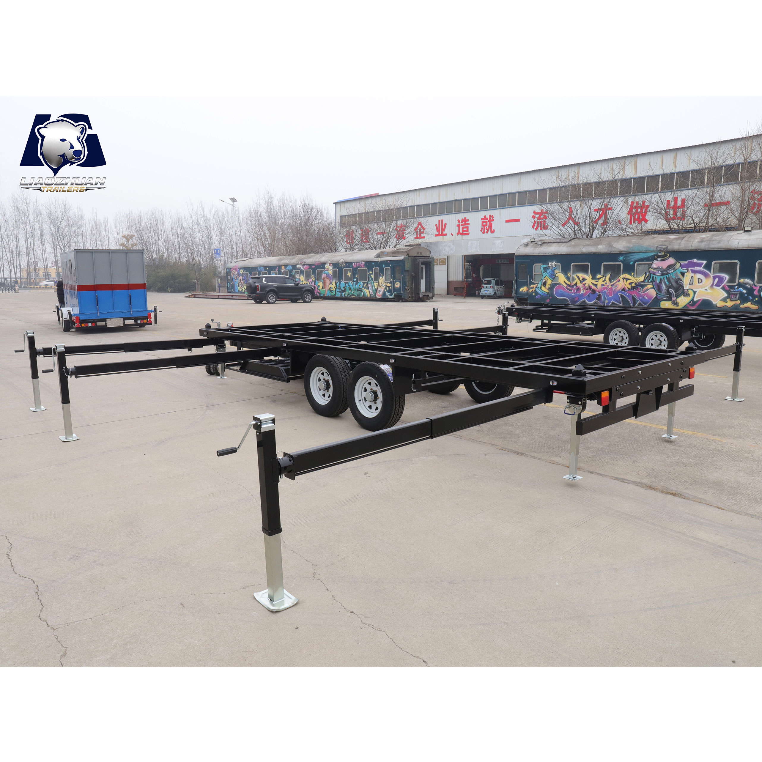 20ft House trailers (extendable outrigger design)