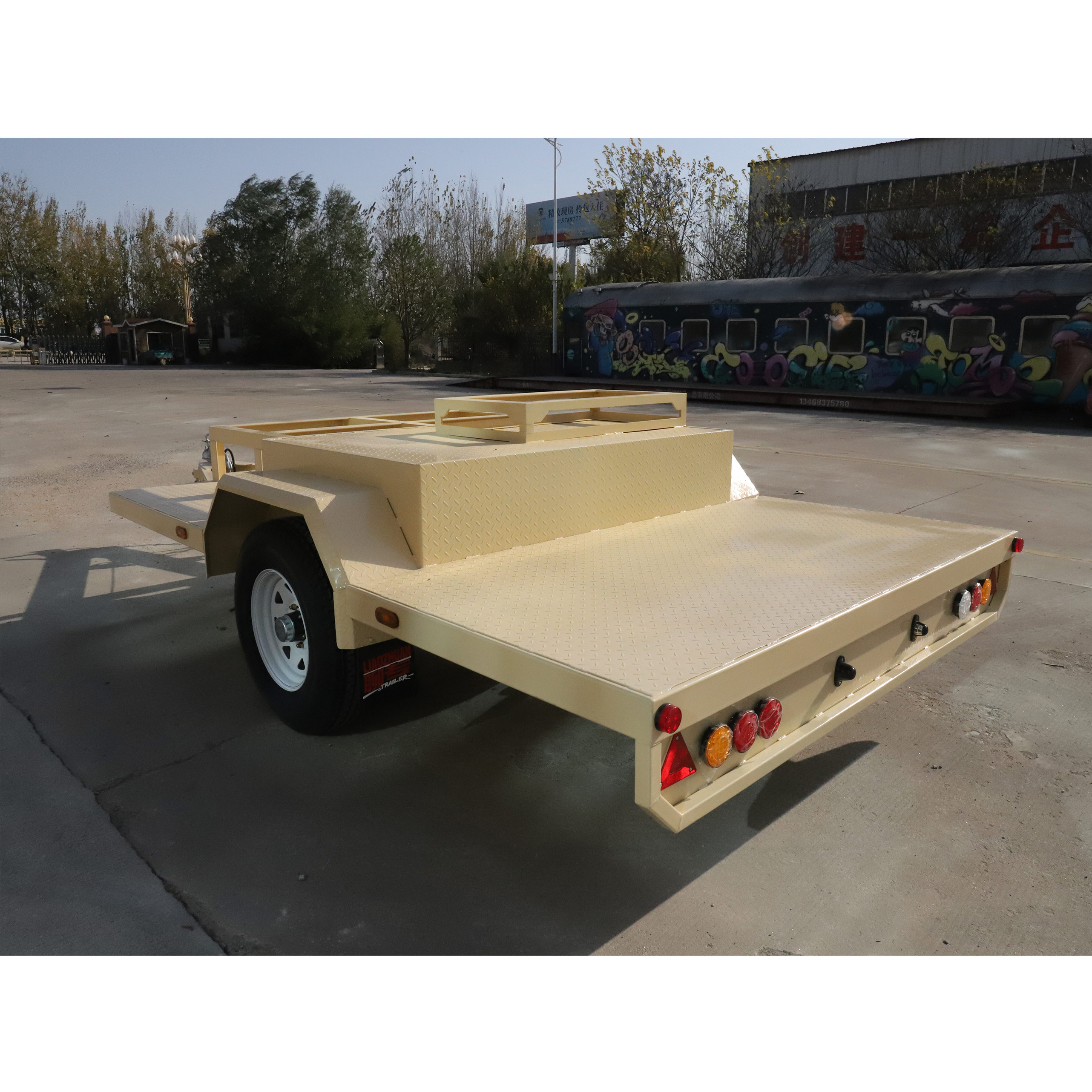 Energy storage equipment trailer