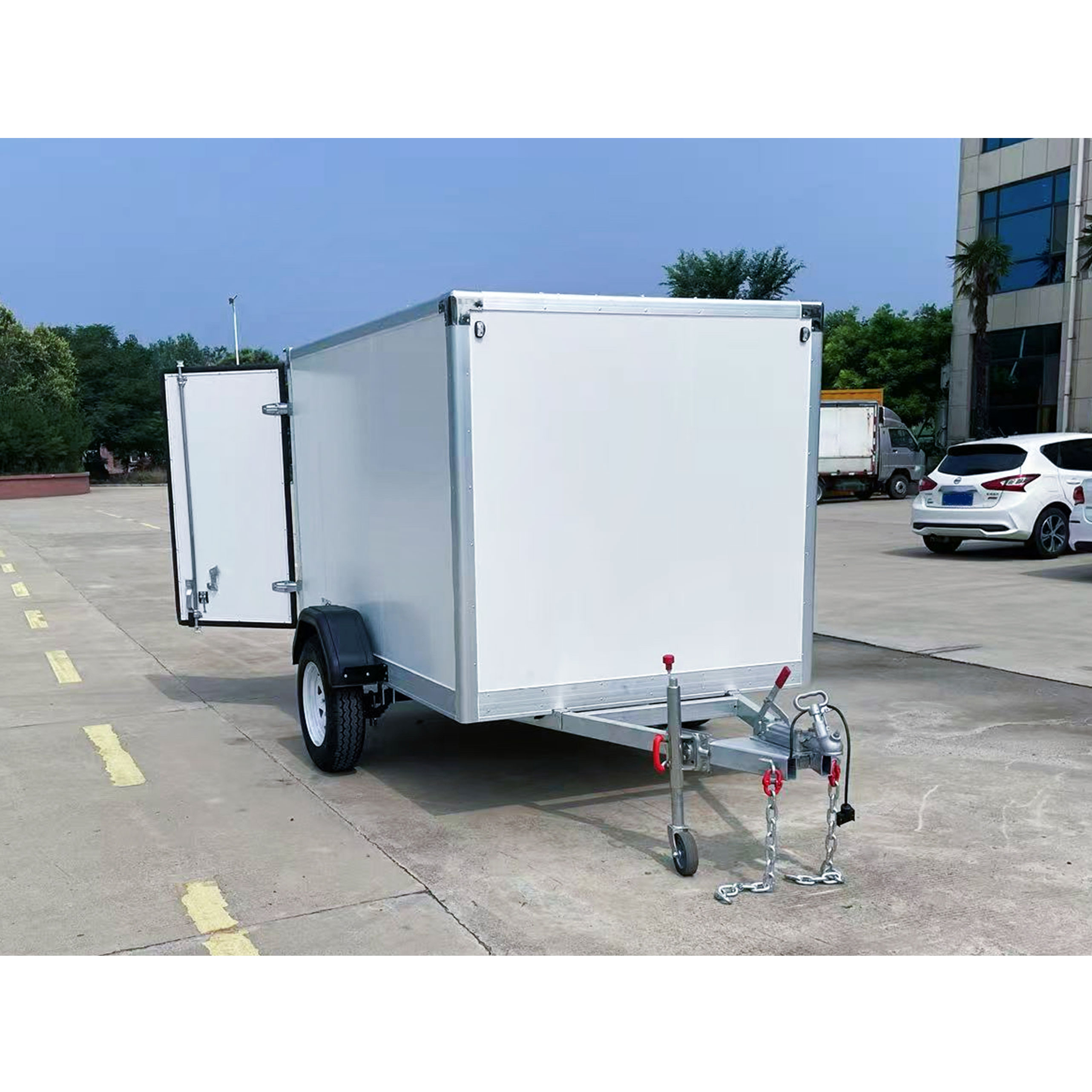 New Zealand standard single-axle box-type trailer