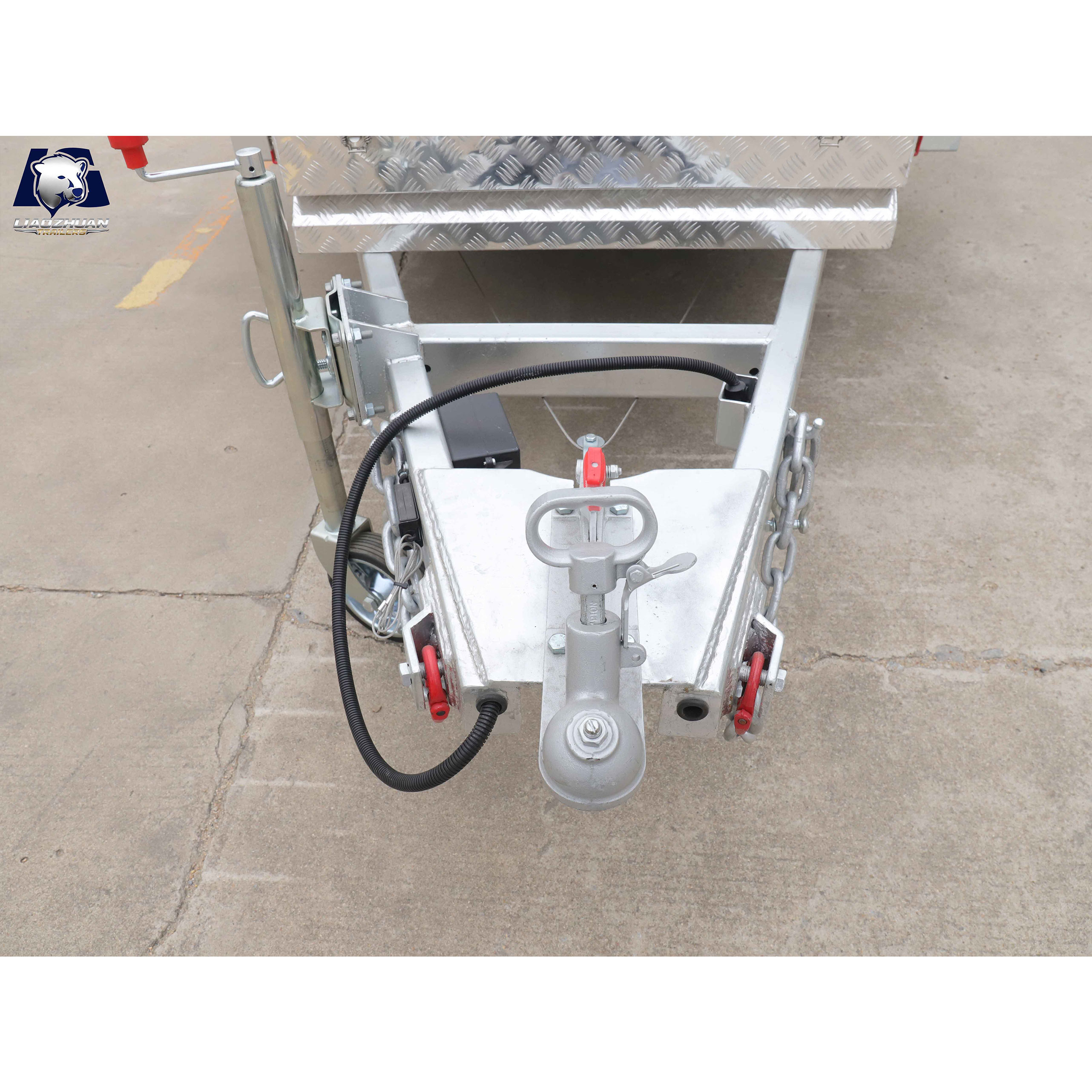 10x5 Hydraulic Tipper Galvanised Trailer 3000kg ATM (Electric Brake)