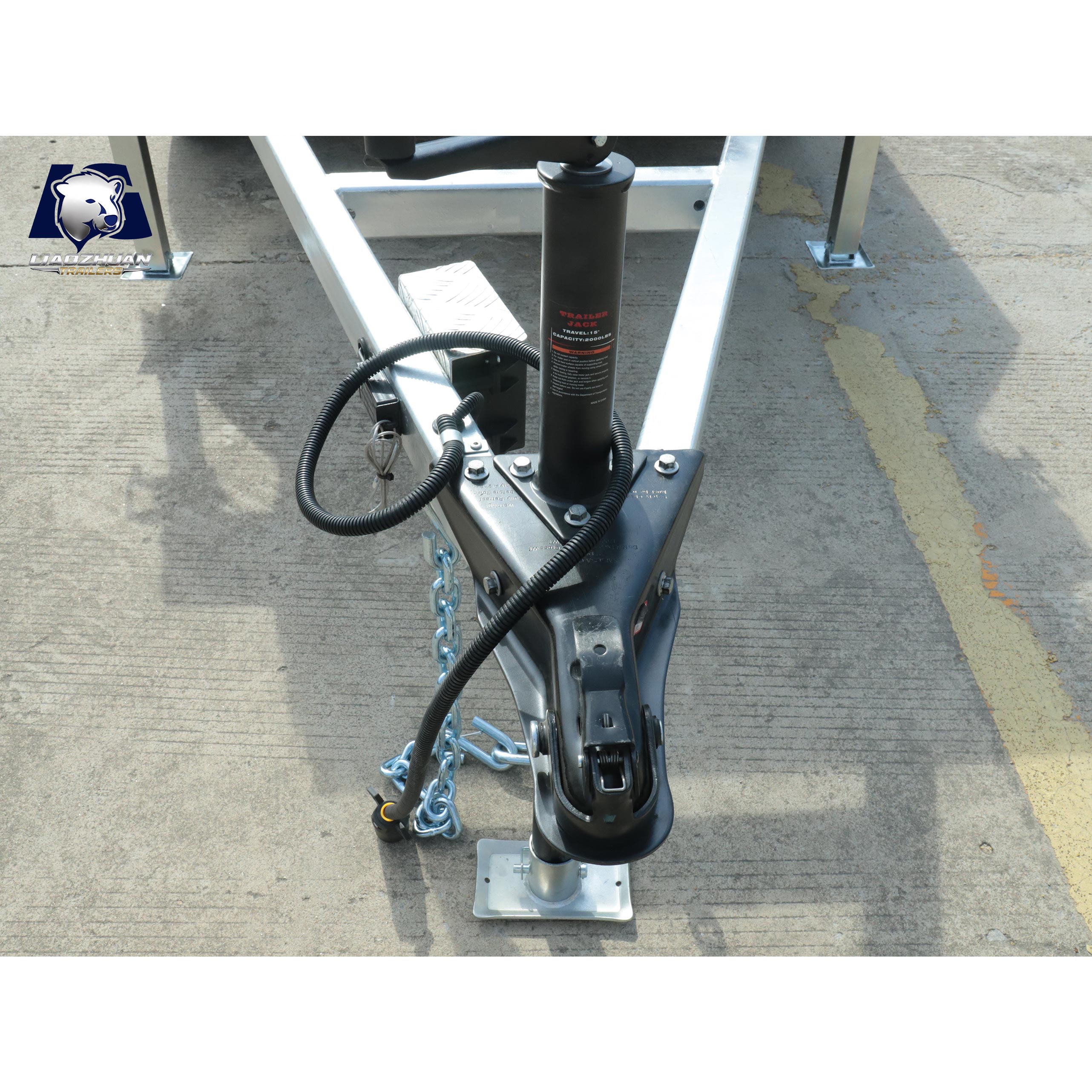 Dual-axis generator trailer ATM2000kg