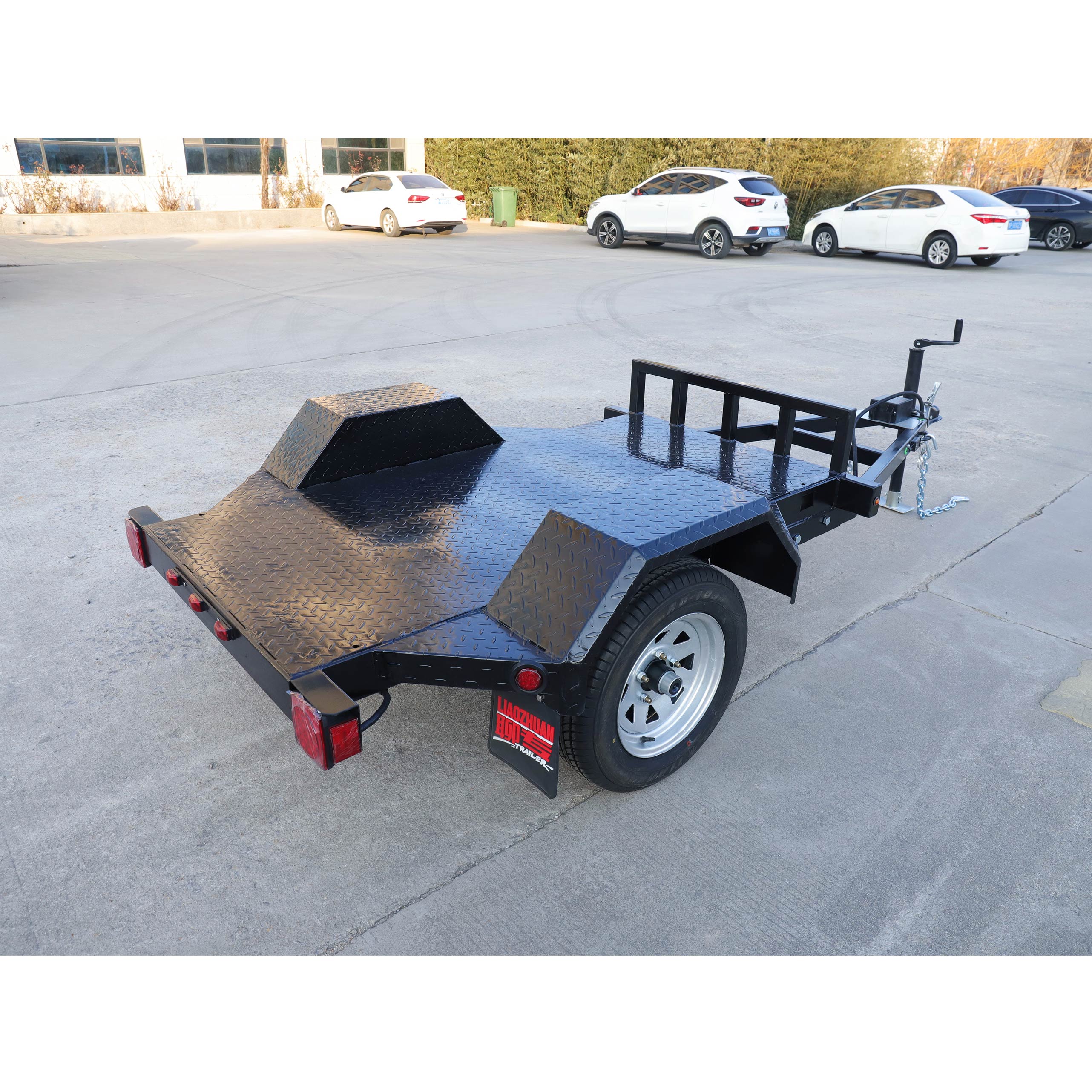 US ATM1340kg Single-shaft generator trailer