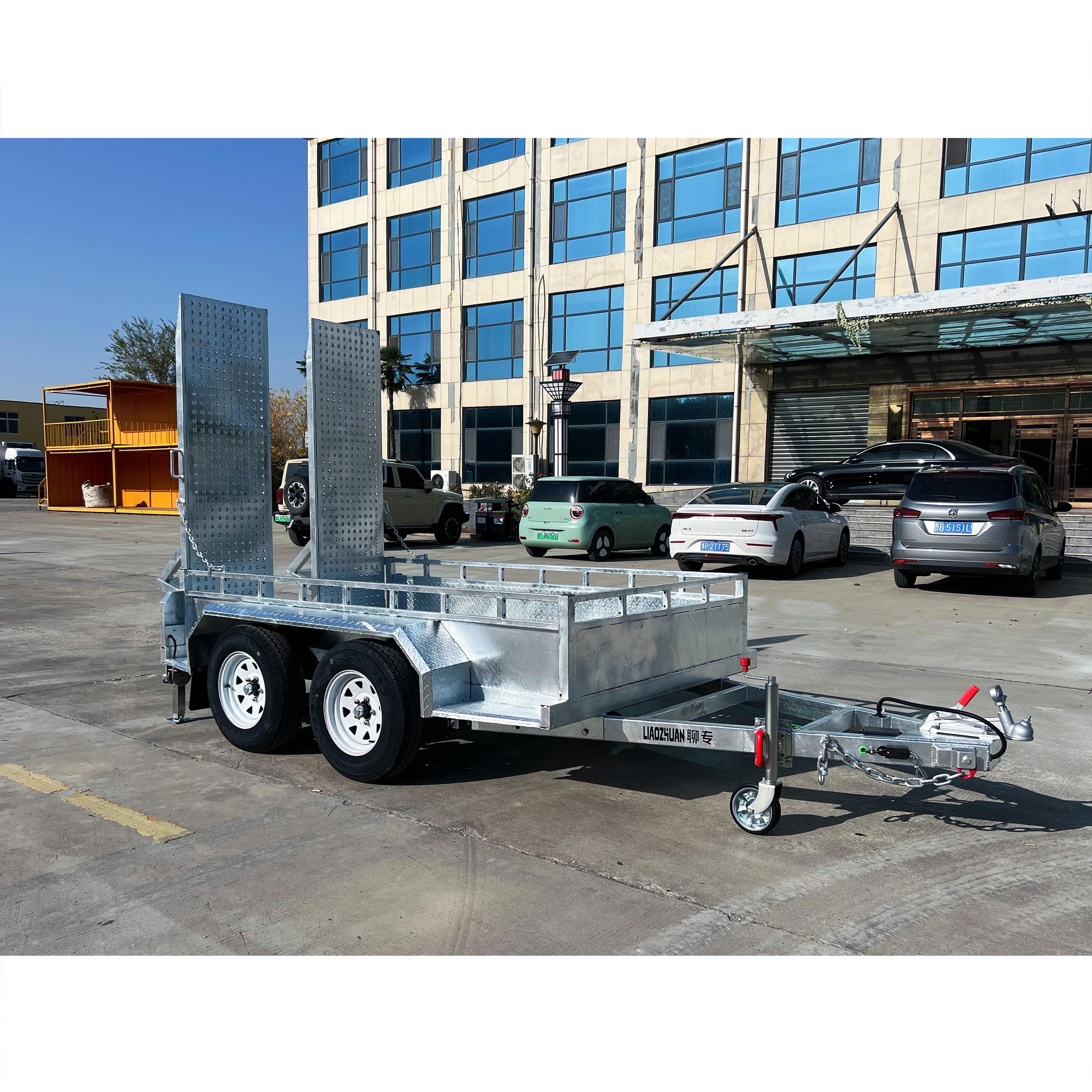 9*5 Scissor-type lift trailer ATM3500kg
