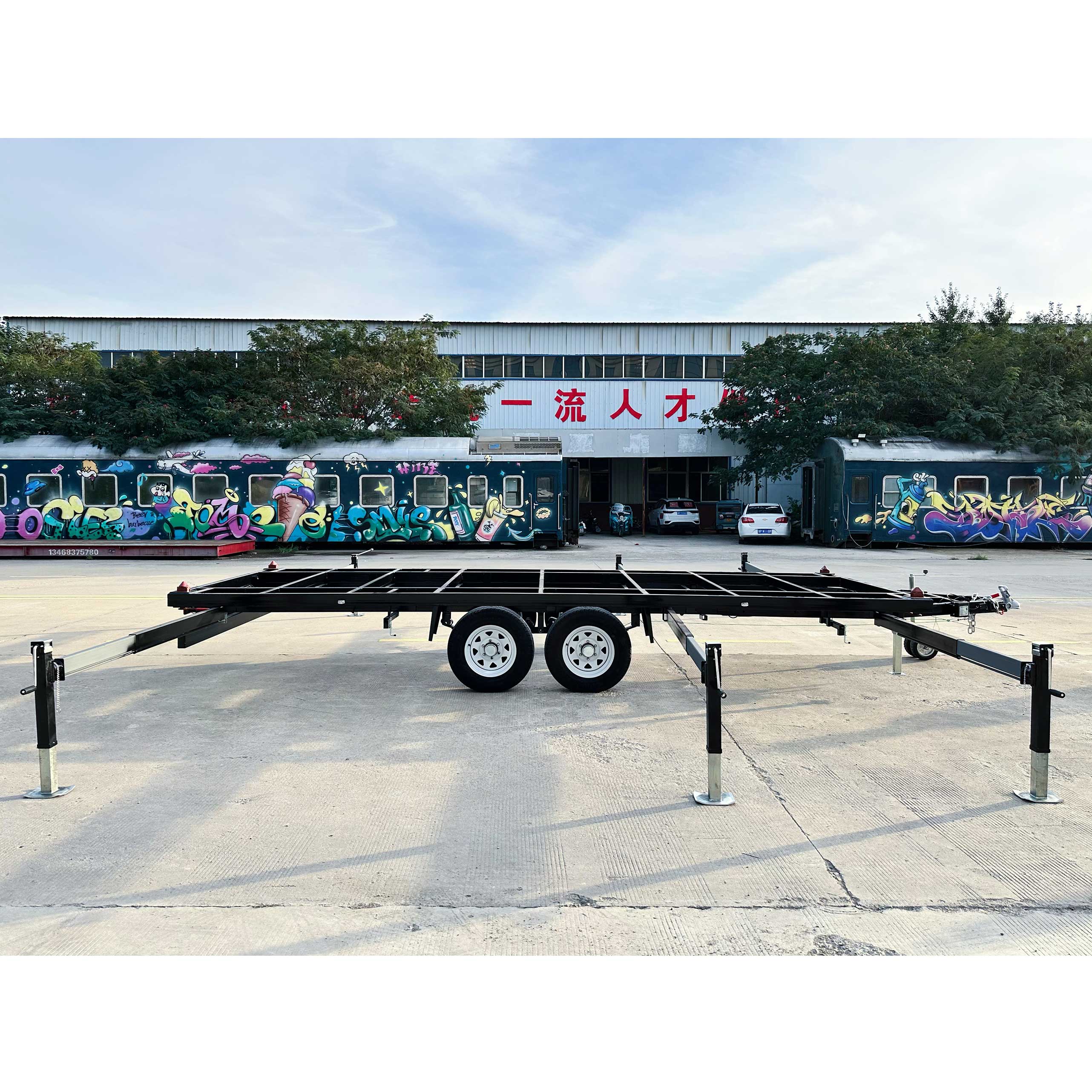 Standard 20-foot containerized house trailer