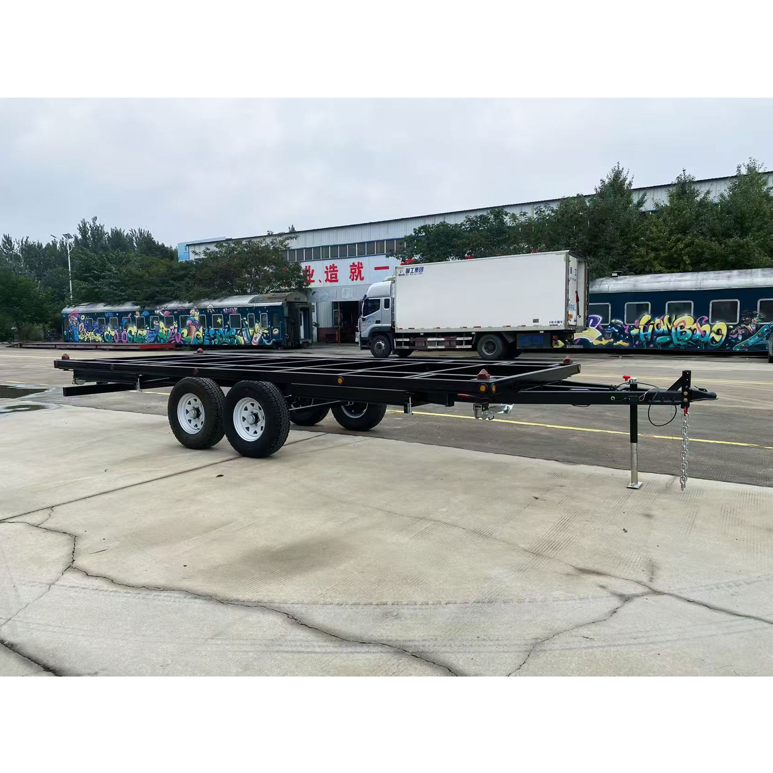 Expandable housing container trailer ATM5500kg export to the US