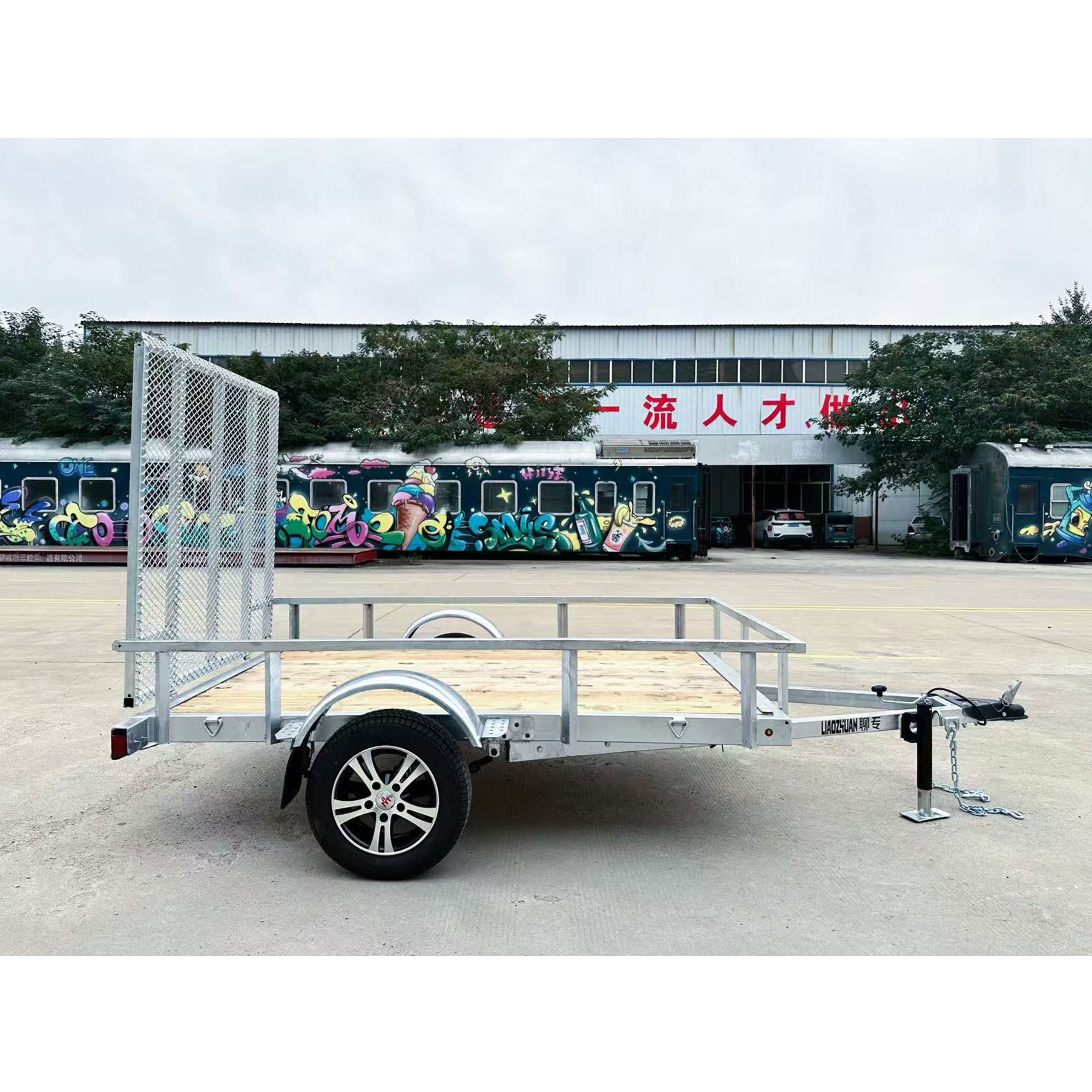 8×5 Single-axis trailer