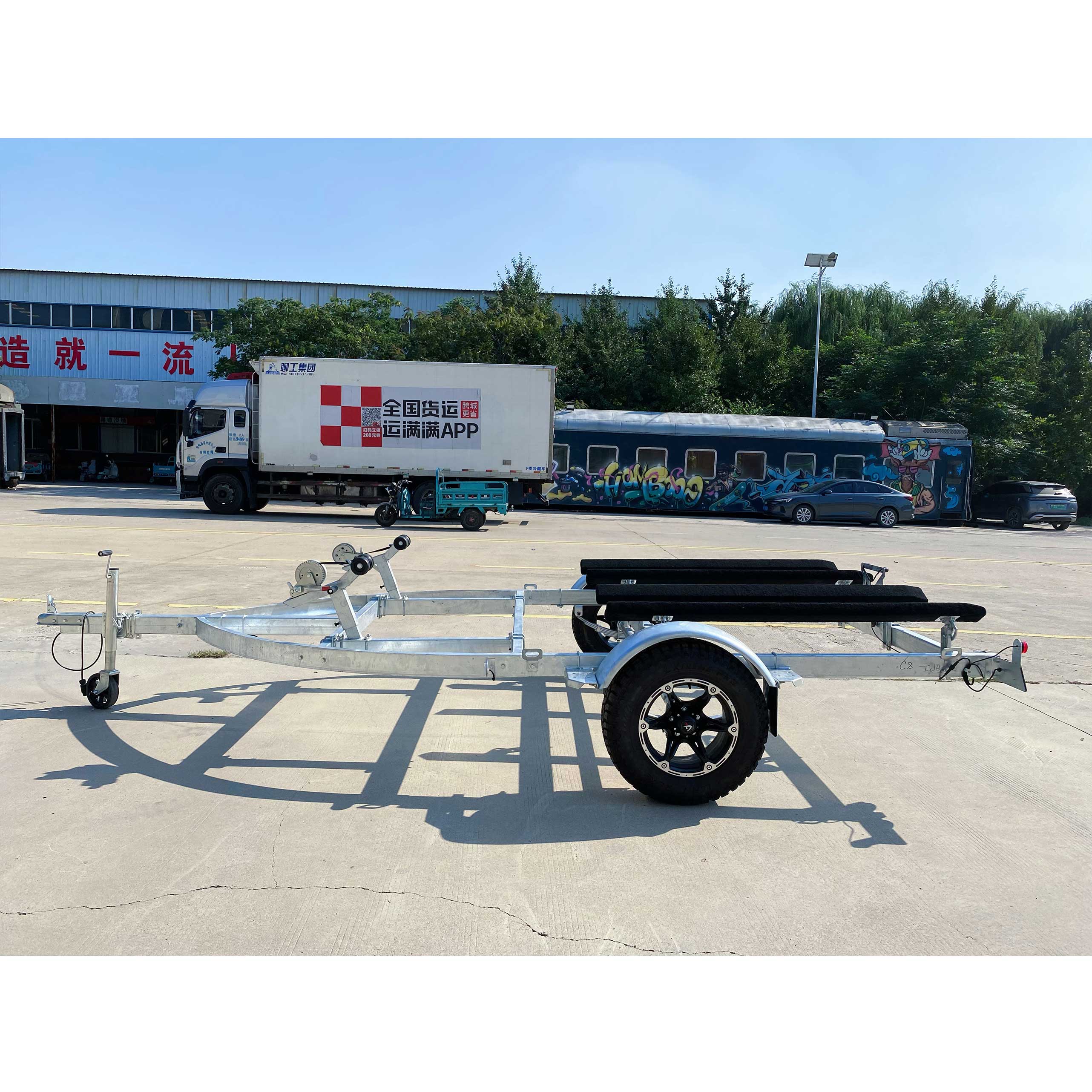 Double boat&Jetski trailer