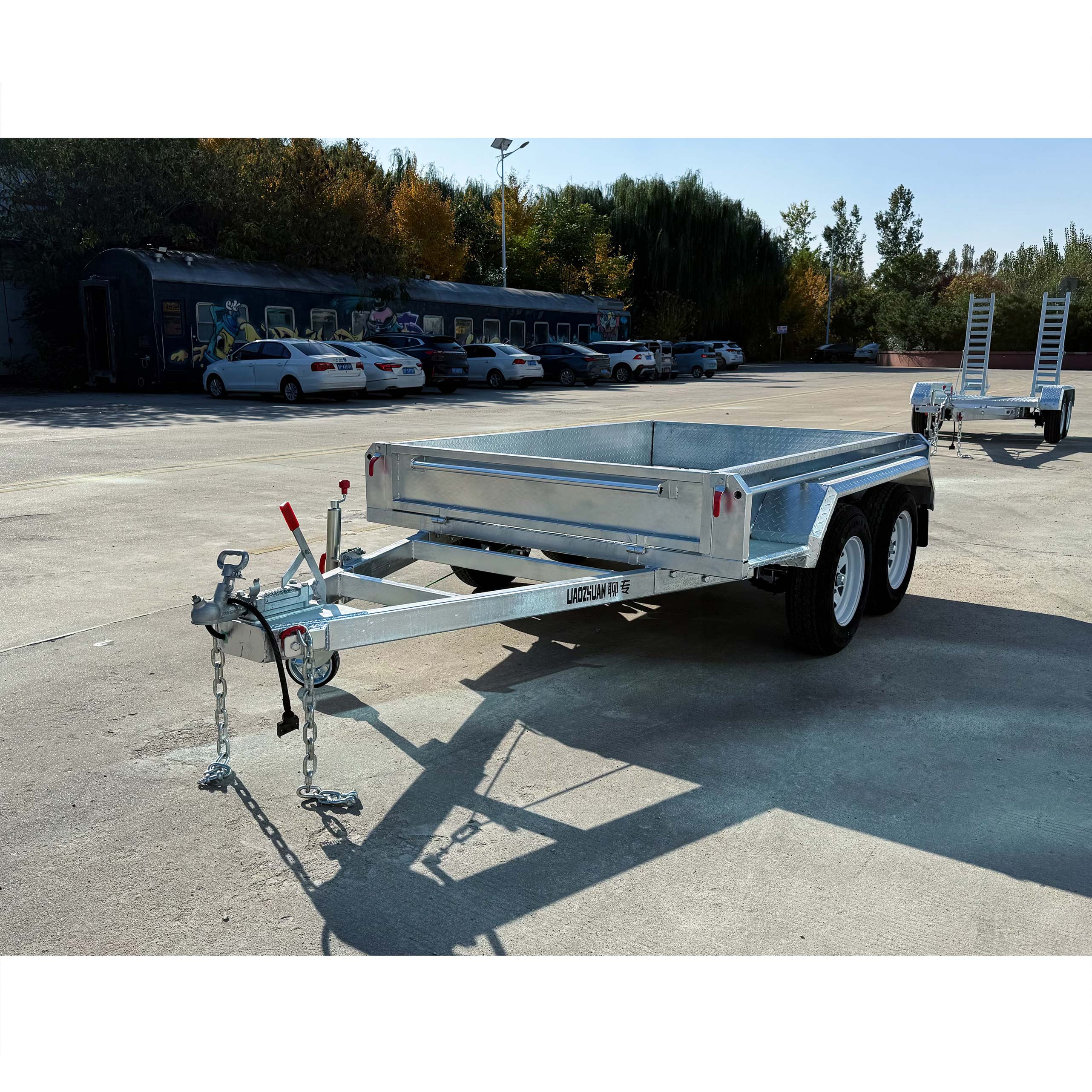 8*5 Tandem axle trailer ATM2000kg