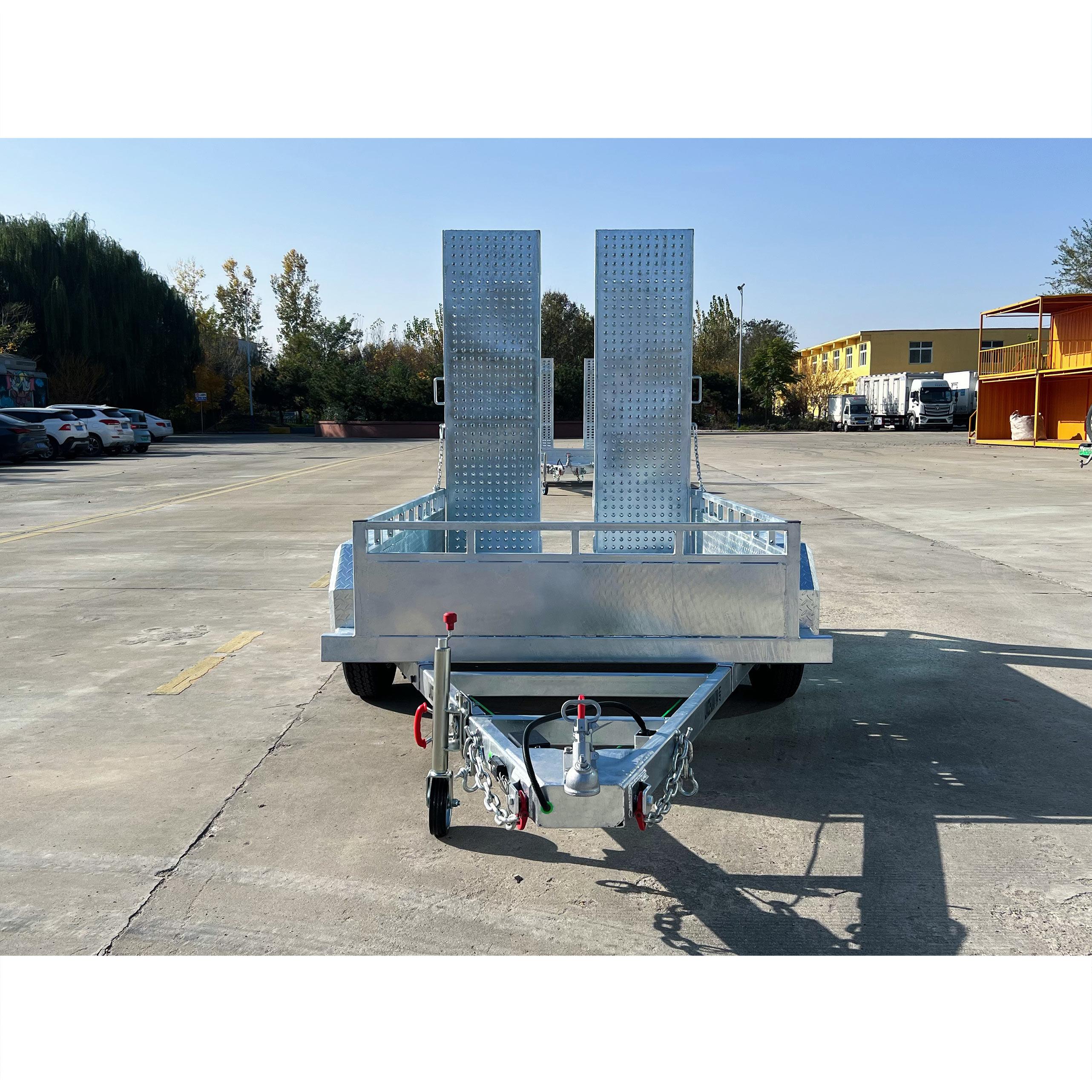 9*5 Scissor-type lift trailer ATM3500kg