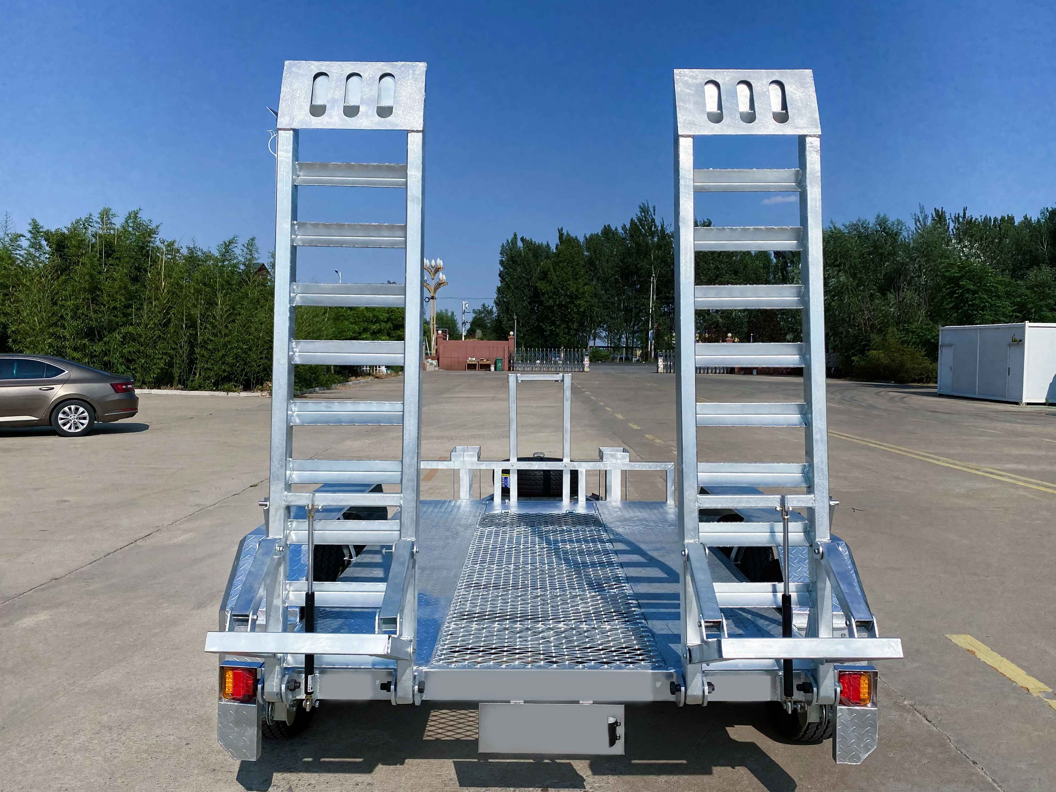 ATM4000kg small excavator agricultural trailer