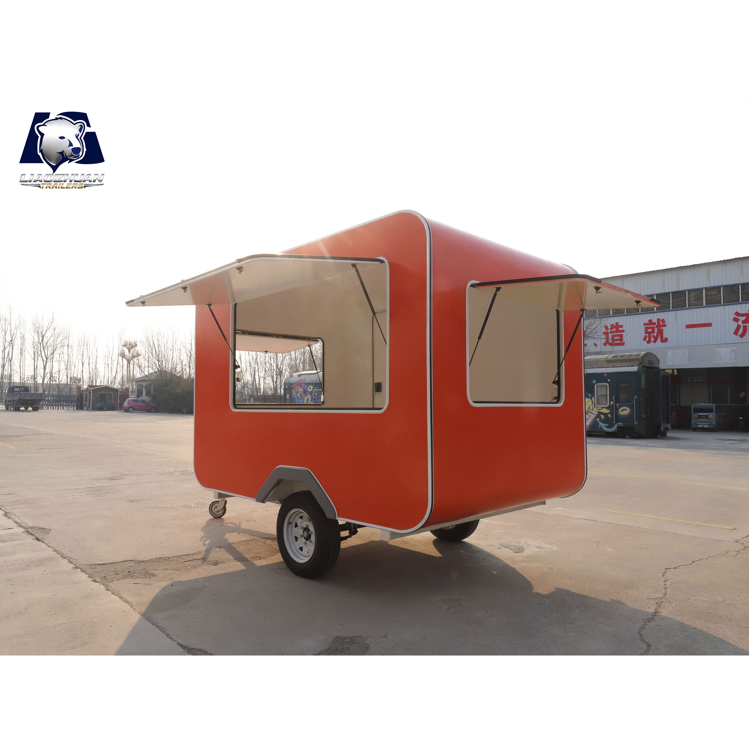 Food Trailer Single-axis