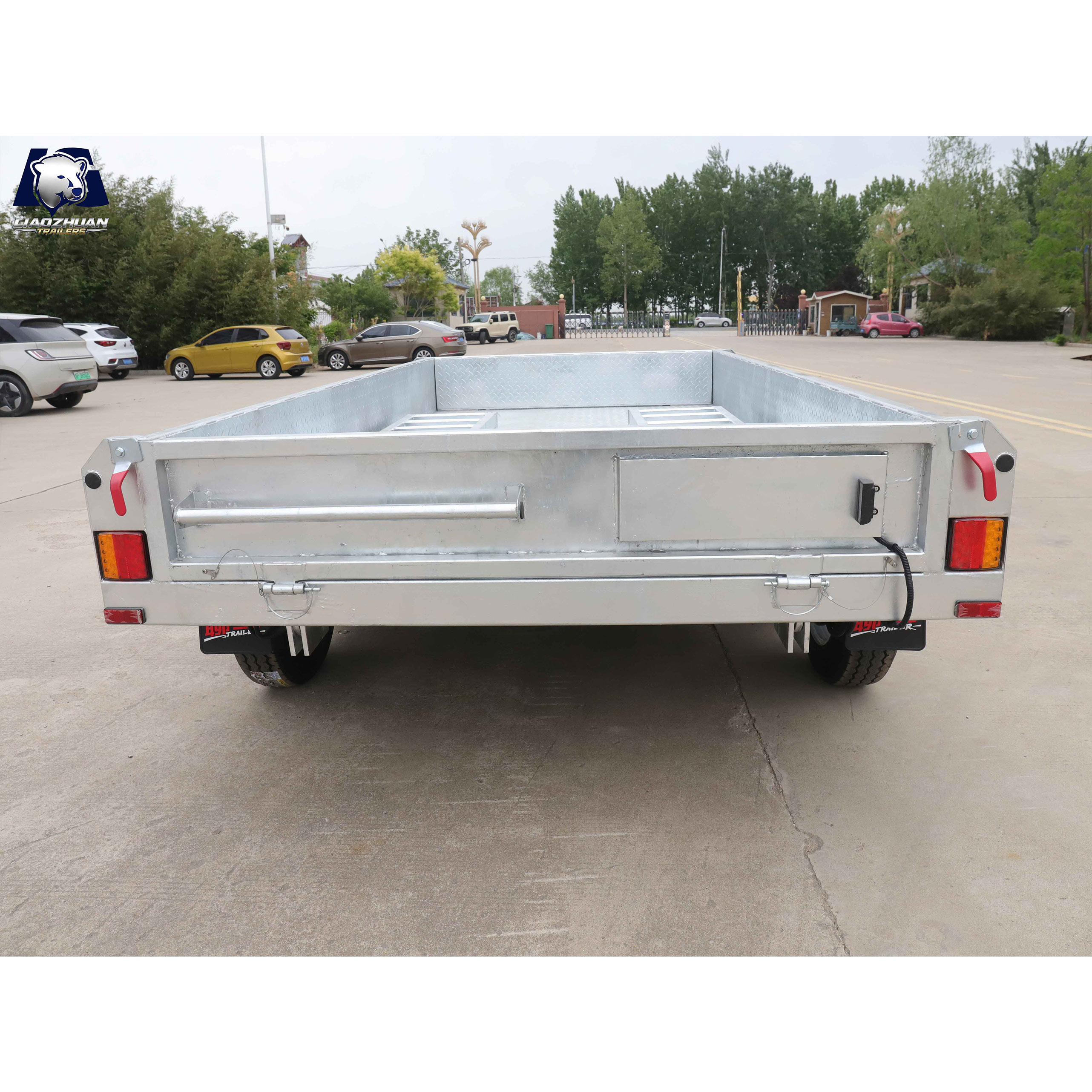 10x5 Hydraulic Tipper Galvanised Trailer 3000kg ATM (Electric Brake)