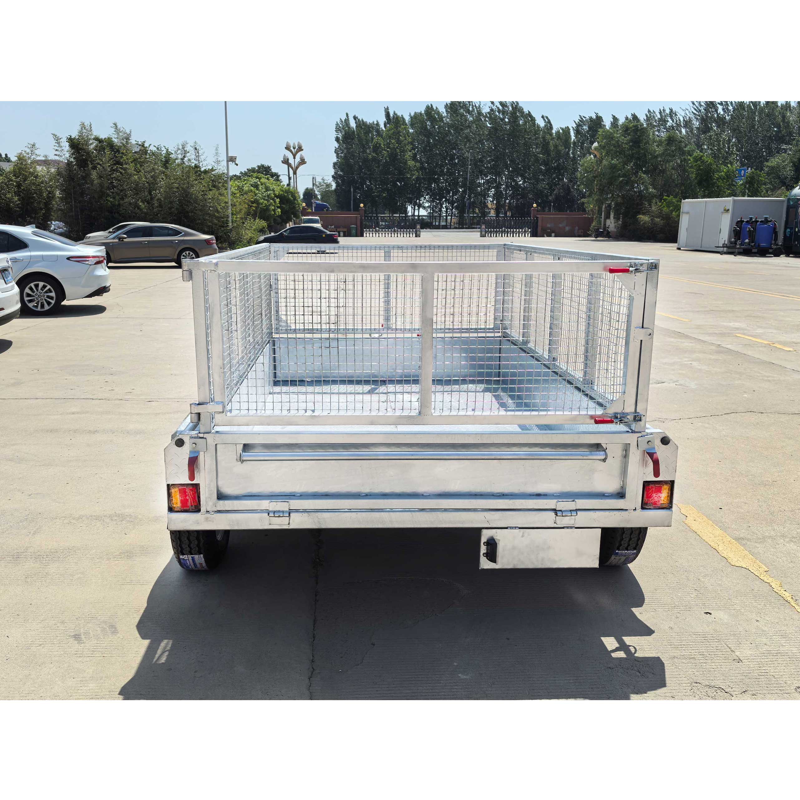 8x5 Premium Single Axle Hot-Dip Galvanised Tilting Box Trailer 750kg ATM