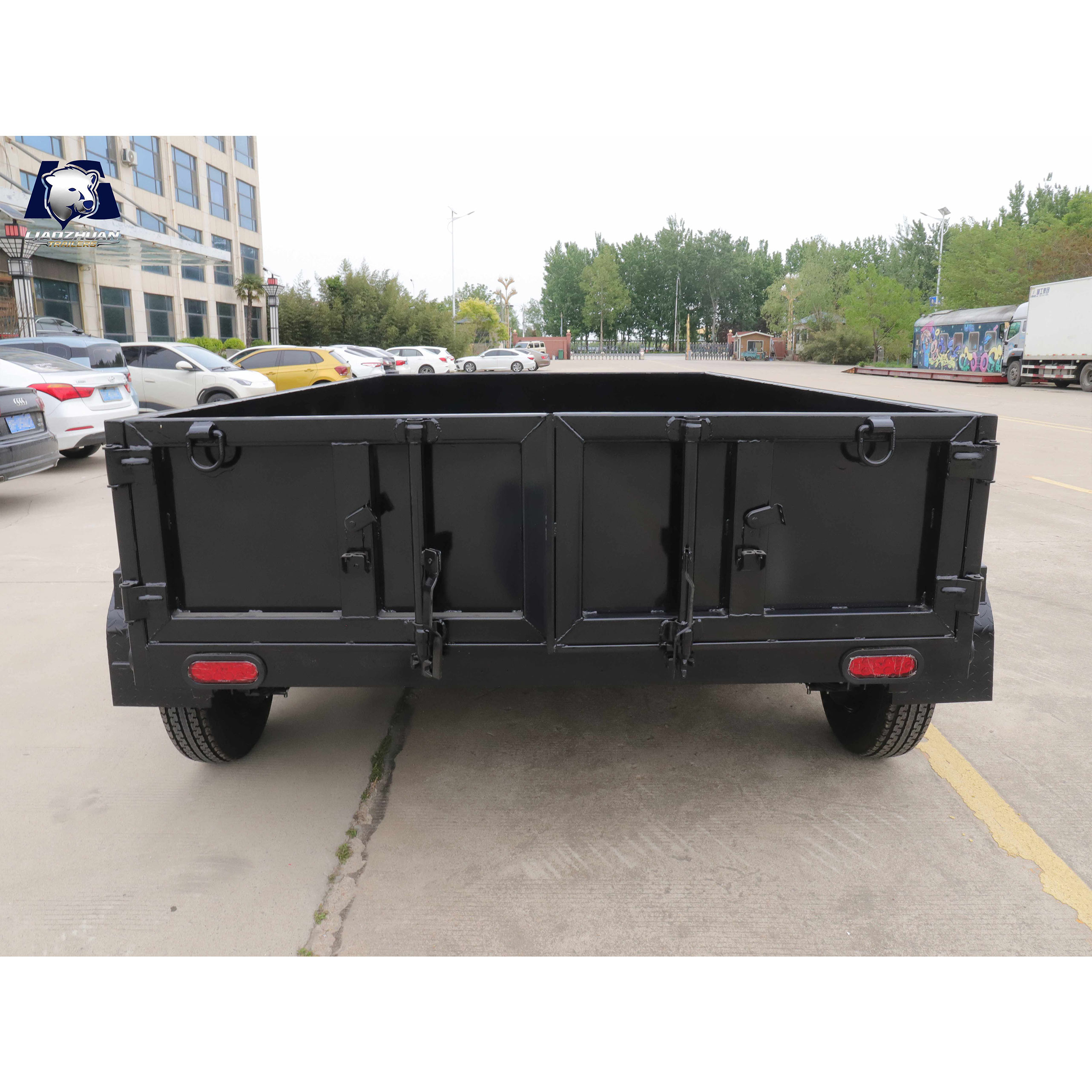 10x5 Hydraulic Dual-axis Tipper Painting Trailer 3000kg ATM (Electric Brake)