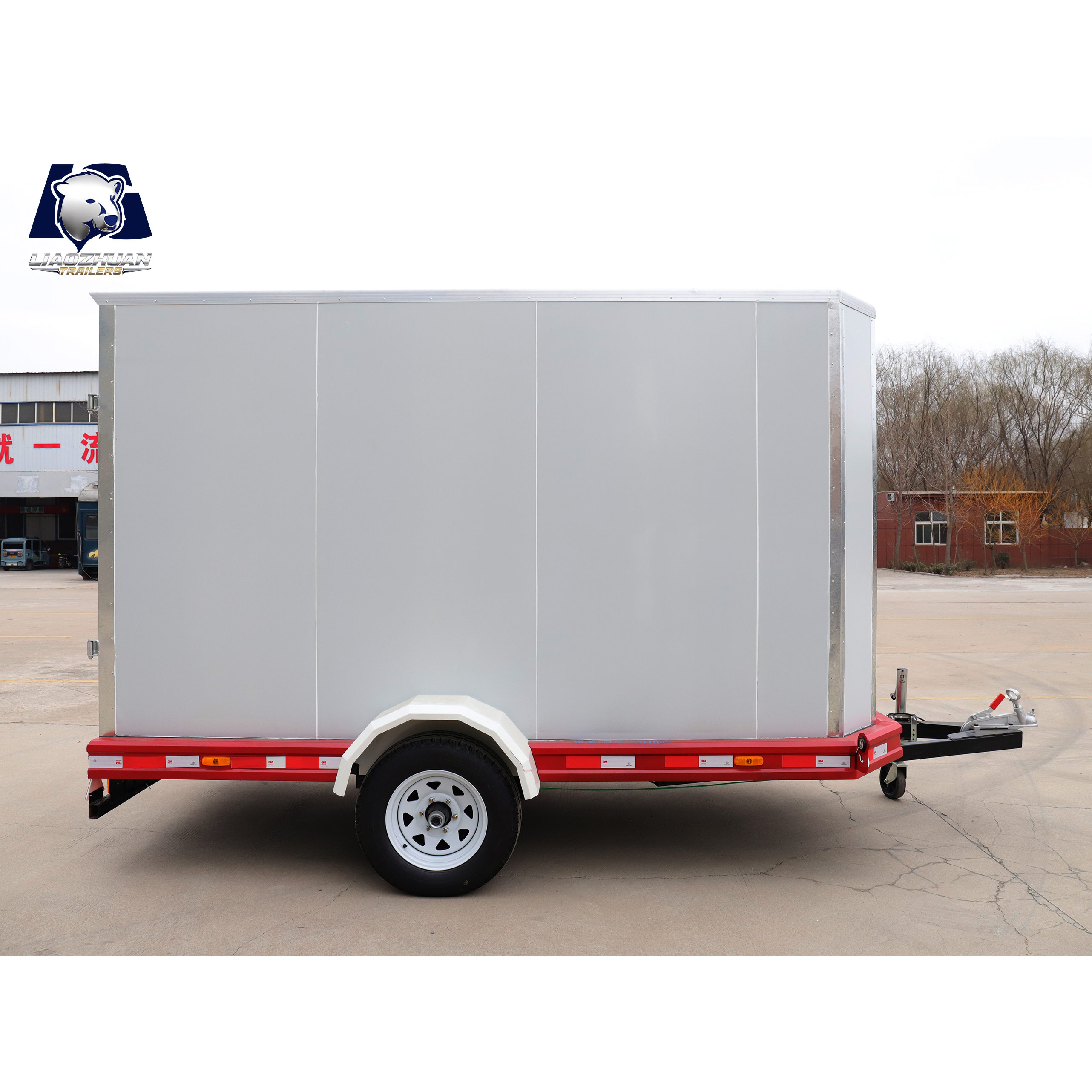 Single-axle box trailer