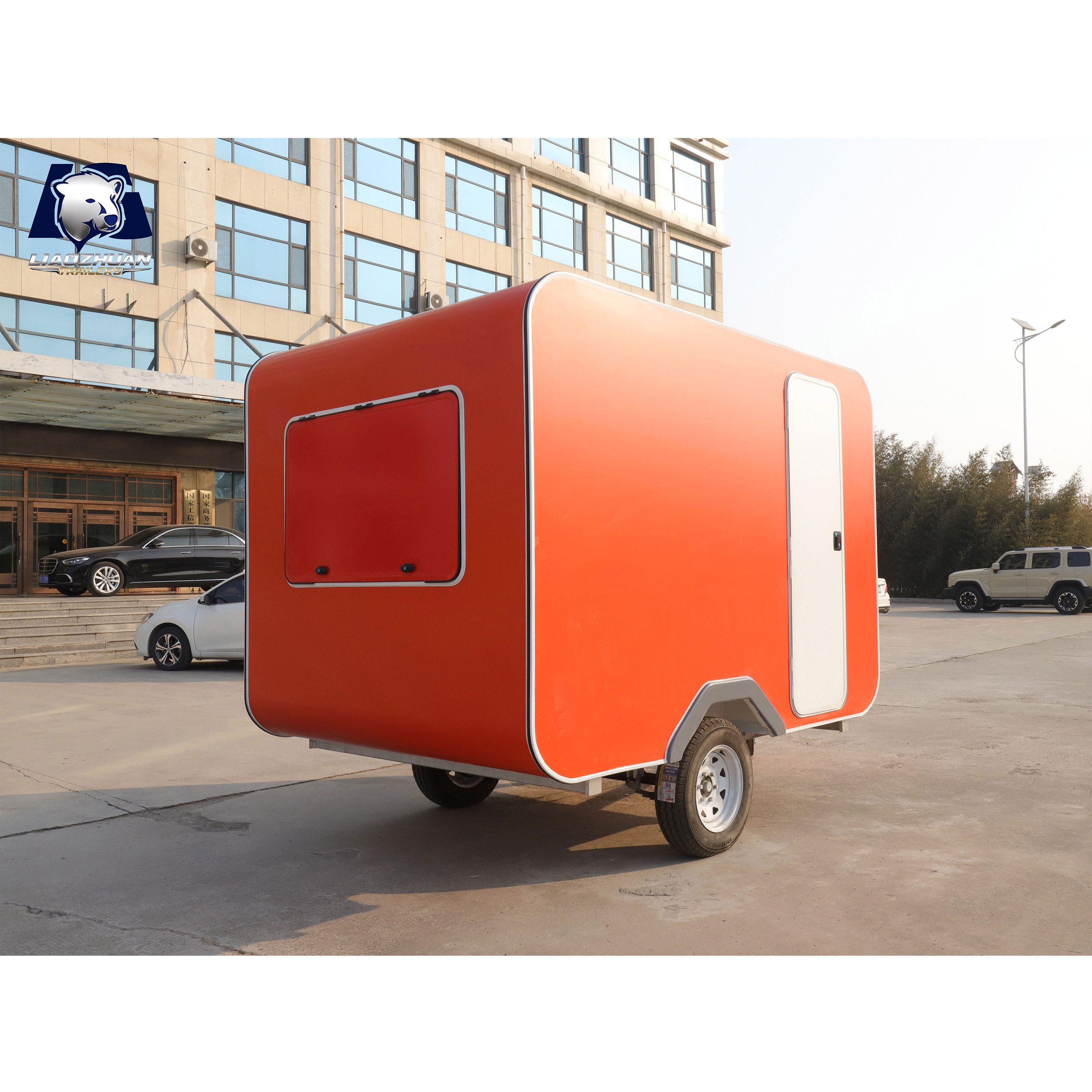 Food Trailer Single-axis