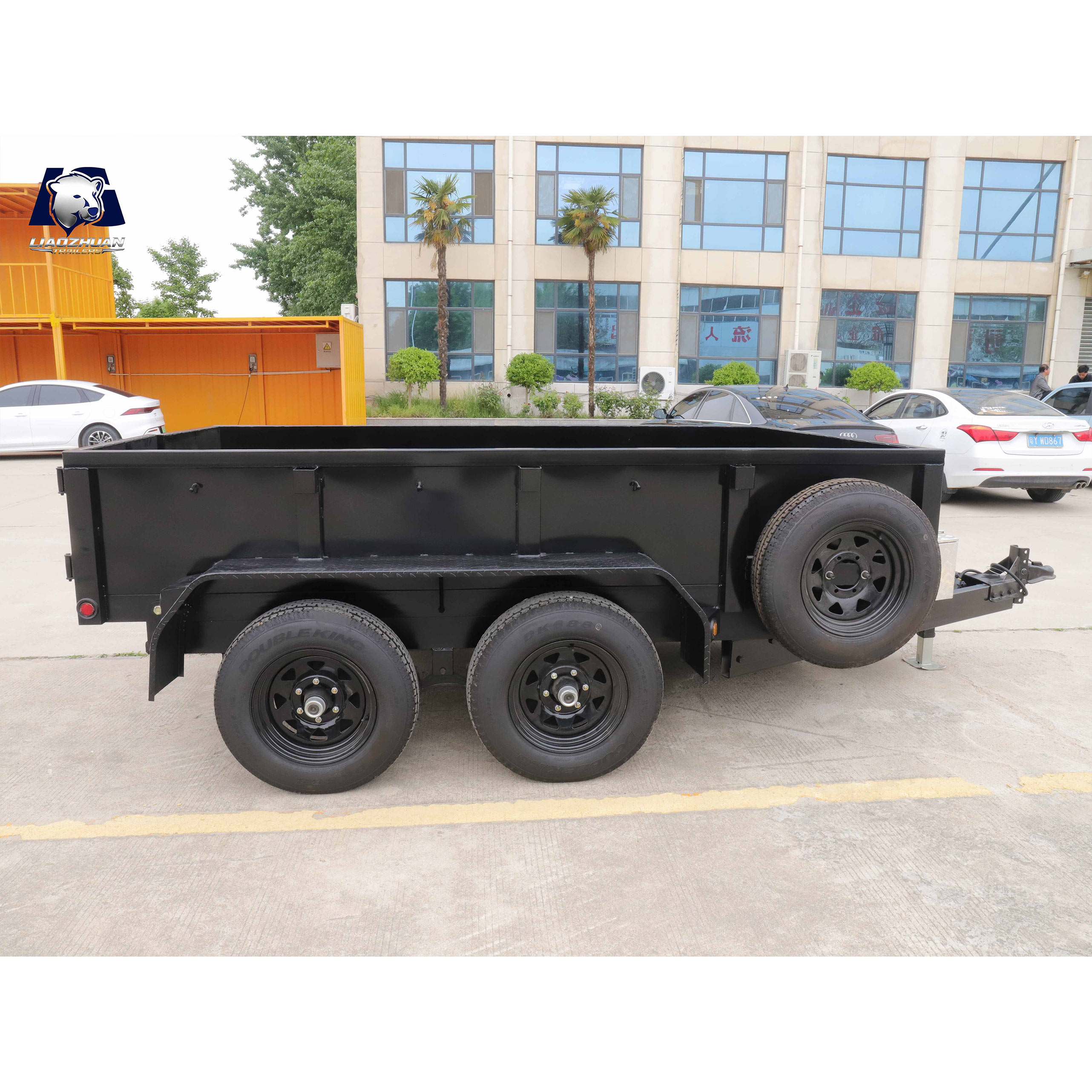 10x5 Hydraulic Dual-axis Tipper Painting Trailer 3000kg ATM (Electric Brake)